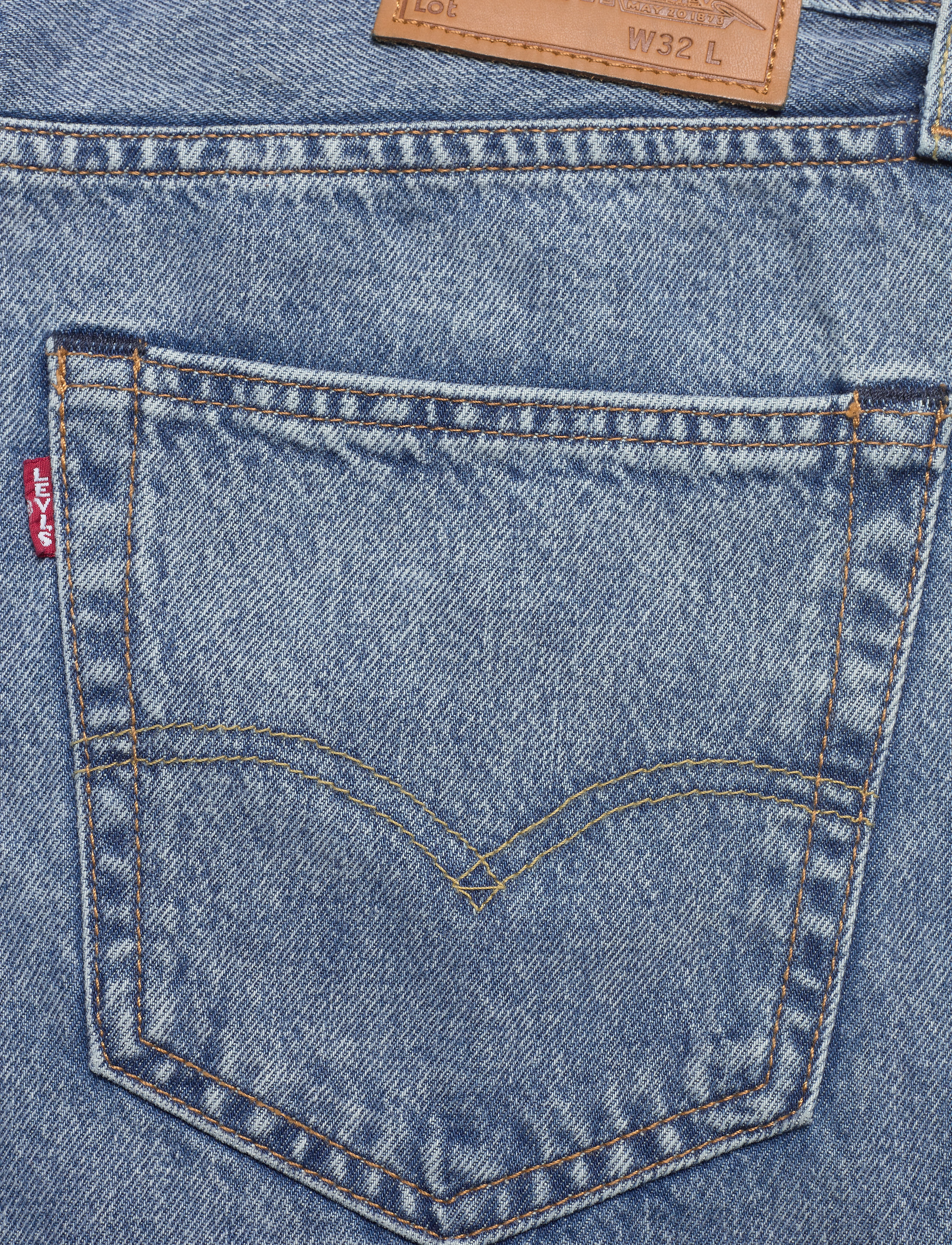 LEVI´S Men - HALF PANTS SCONE SHORT - med indigo - worn in - 4