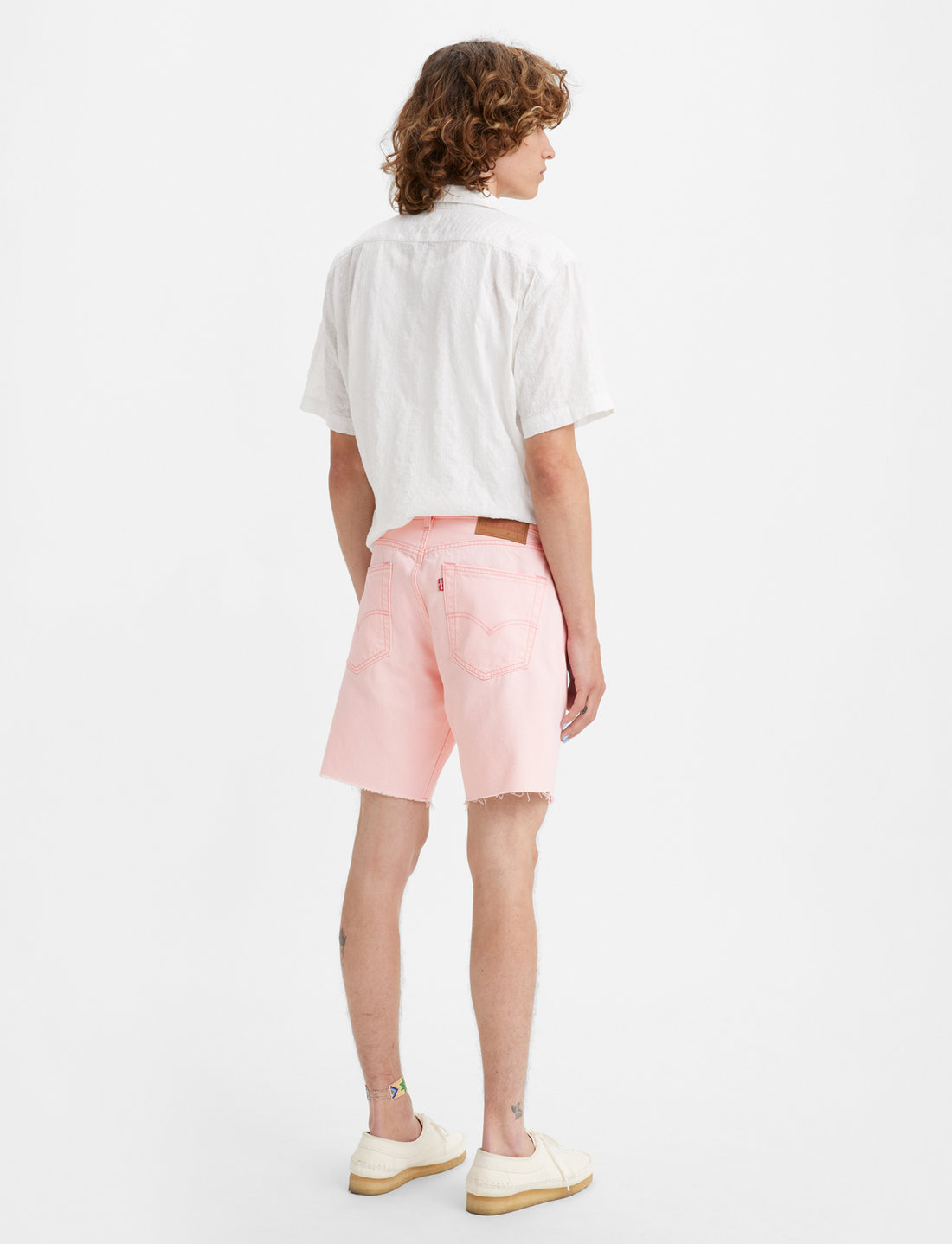 501 93 SHORTS Z7439 PINK STONE