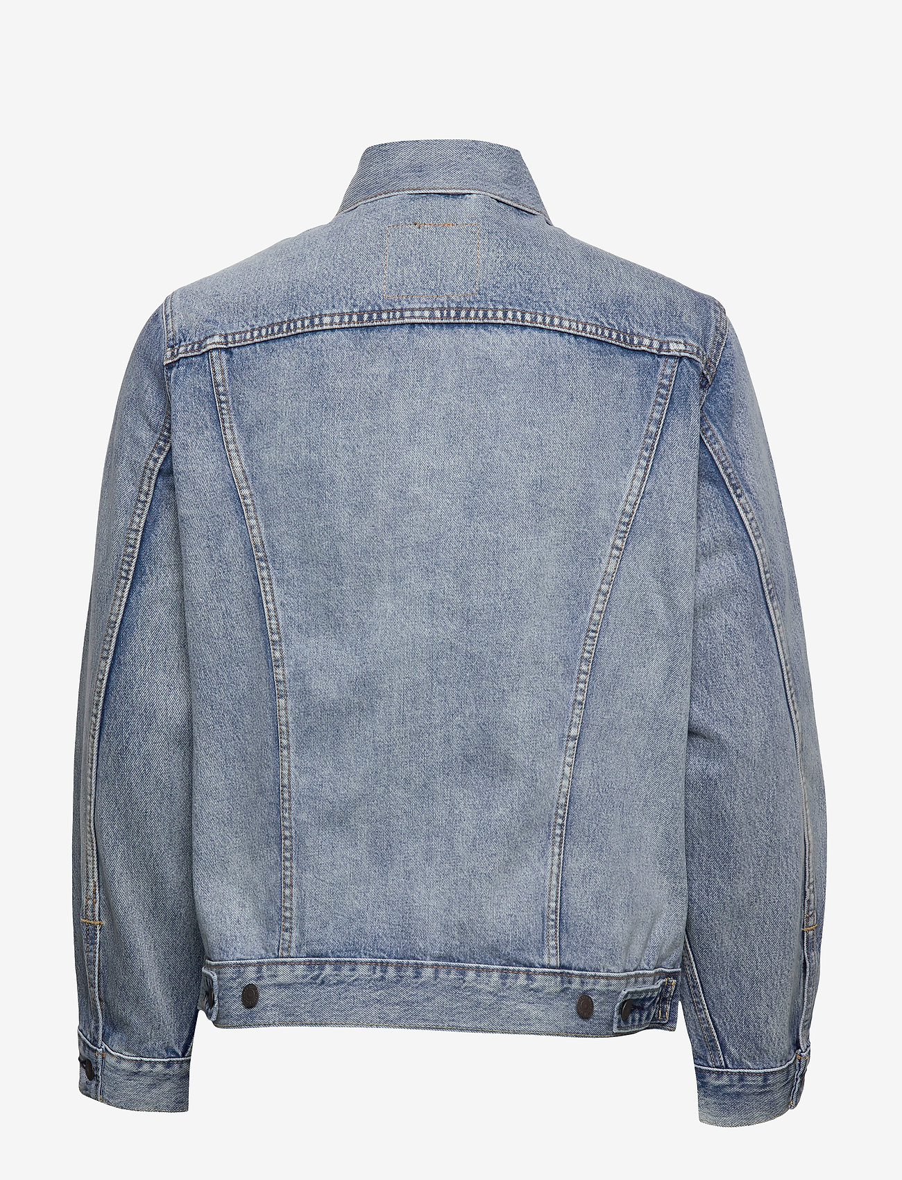 LEVI´S Men - IRONIC ICONIC TRUCKER ROPE BRI - light indigo - worn in - 1