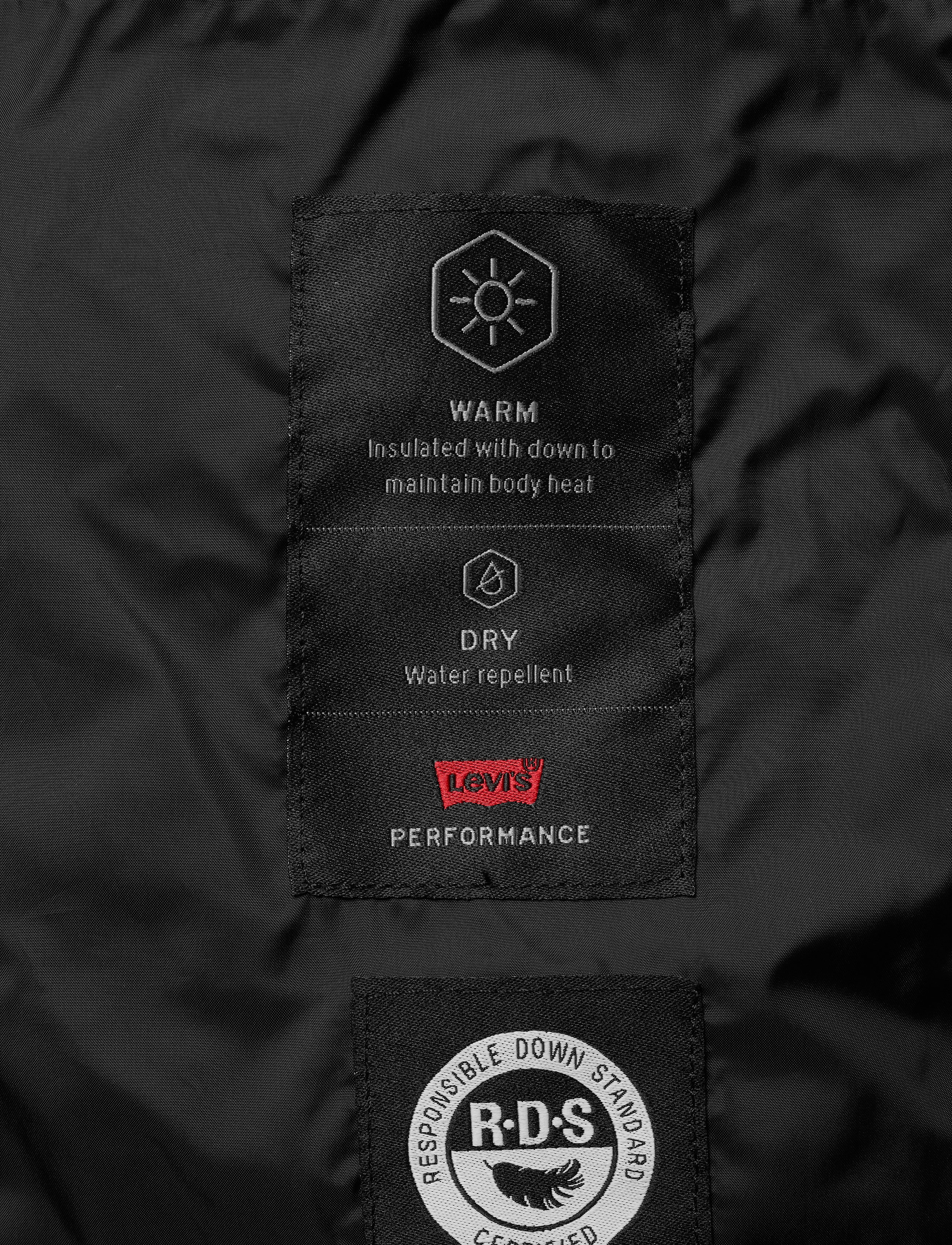 LEVI´S Men - DOWN DEHON PKBL PUFFER MINERAL - blacks - 4