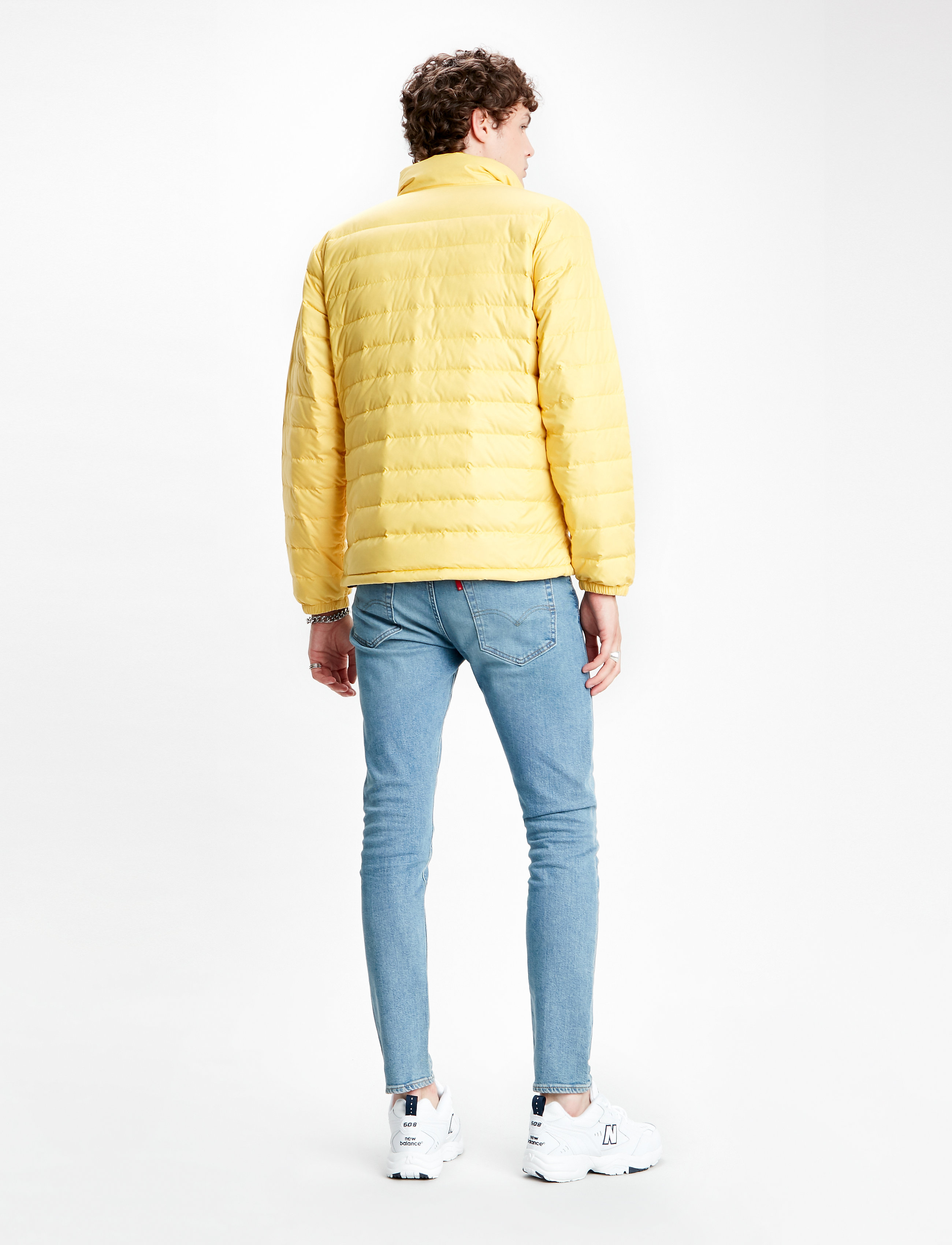 LEVI´S Men - DOWN DEHON PKBL PUFFER GOLDEN - yellows/oranges - 4