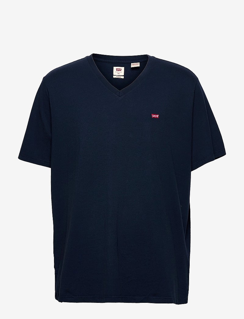 Levi's® - ORIGINAL HM VNECK NAVY BLAZER - v-ringade t-shirts - blues - 1