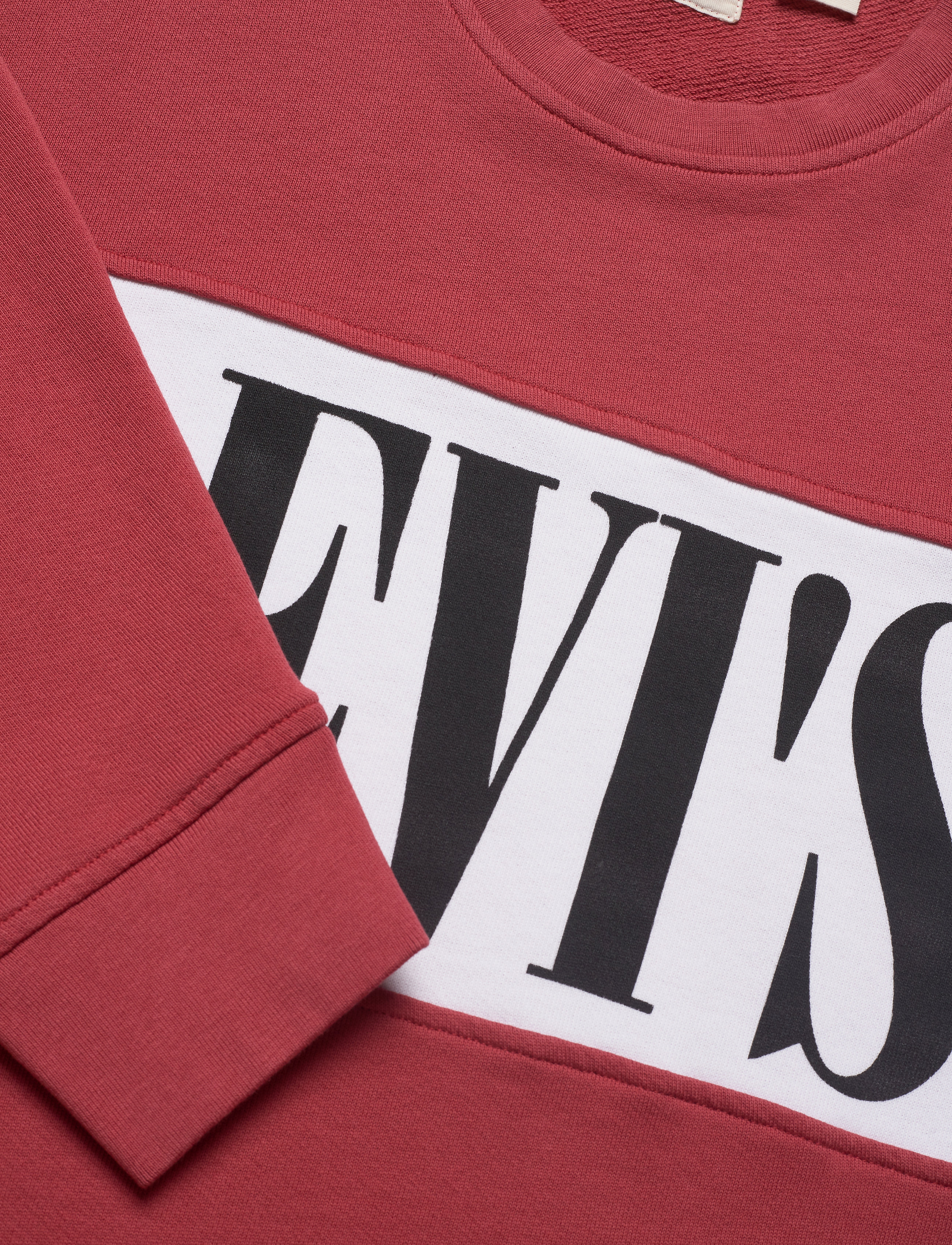 LEVI´S Men - LOGO COLORBLOCK CREW LOGO COLO - reds - 2