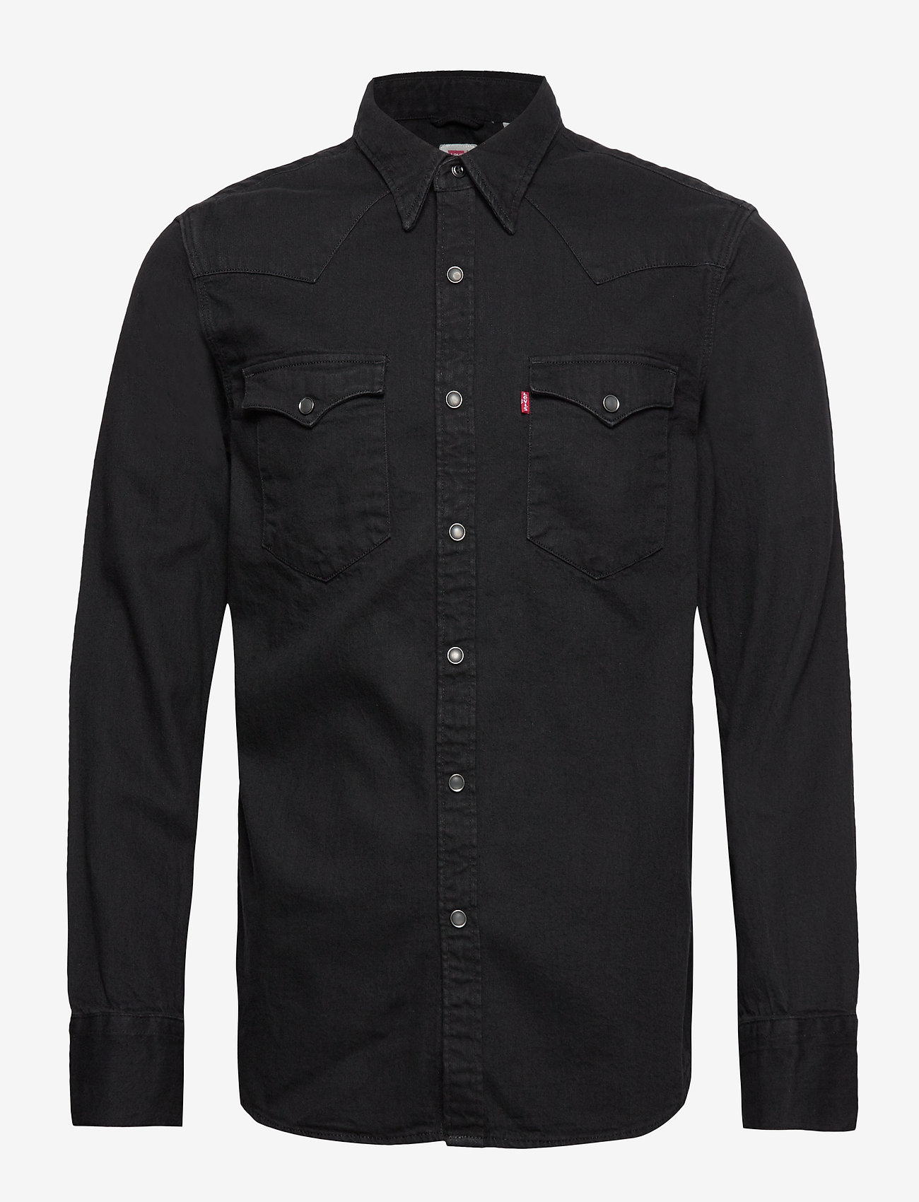 LEVI´S Men - BARSTOW WESTERN STANDARD MARBL - denim overhemden - blacks - 1