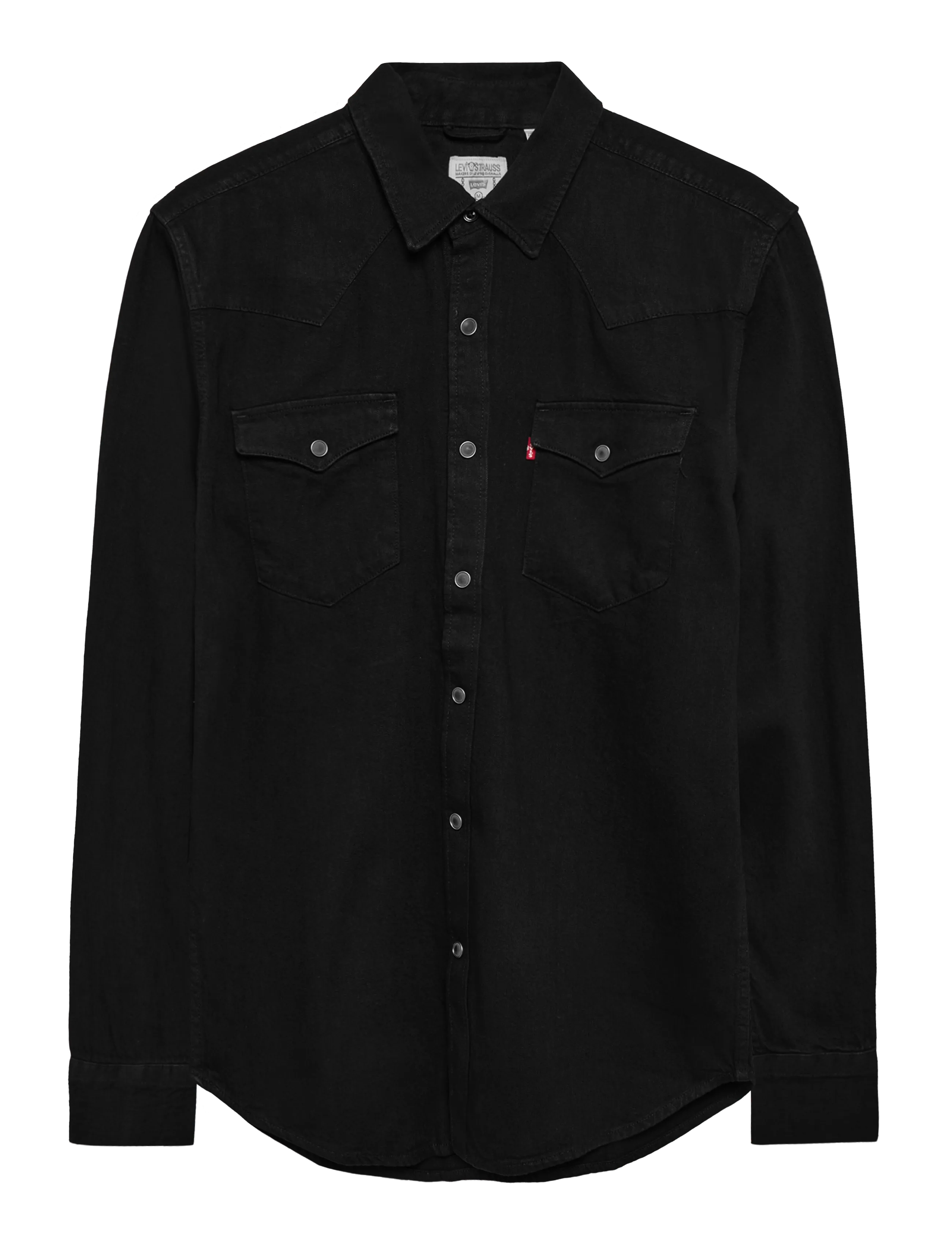 LEVI'S Barstow Western Standard Marbl Schwarz - L - Herren