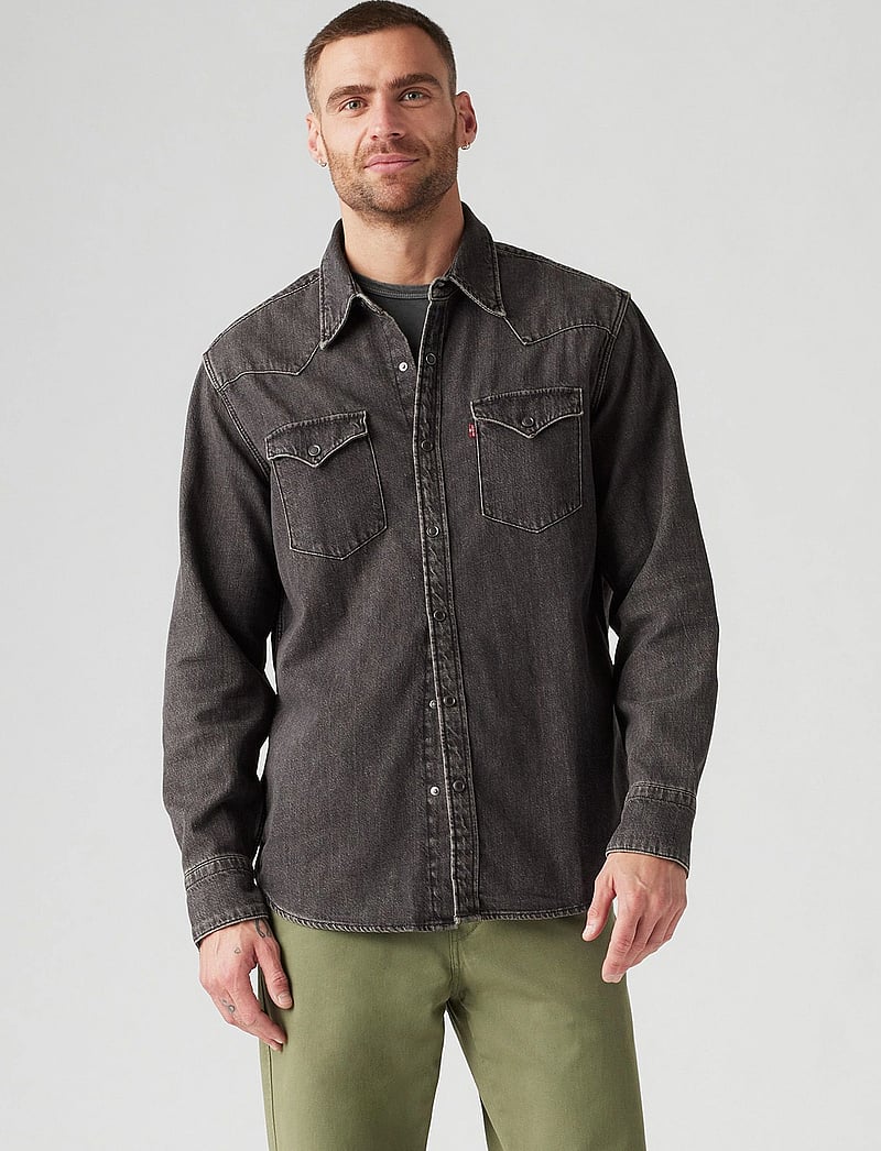 Levi's® - BARSTOW WESTERN STANDARD BLACK - jeanshemden - blacks - 3