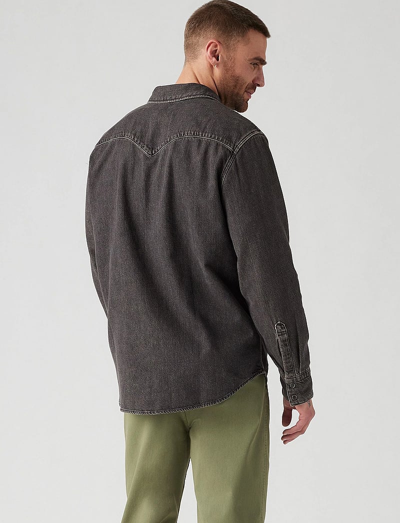 Levi's® - BARSTOW WESTERN STANDARD BLACK - jeanshemden - blacks - 4