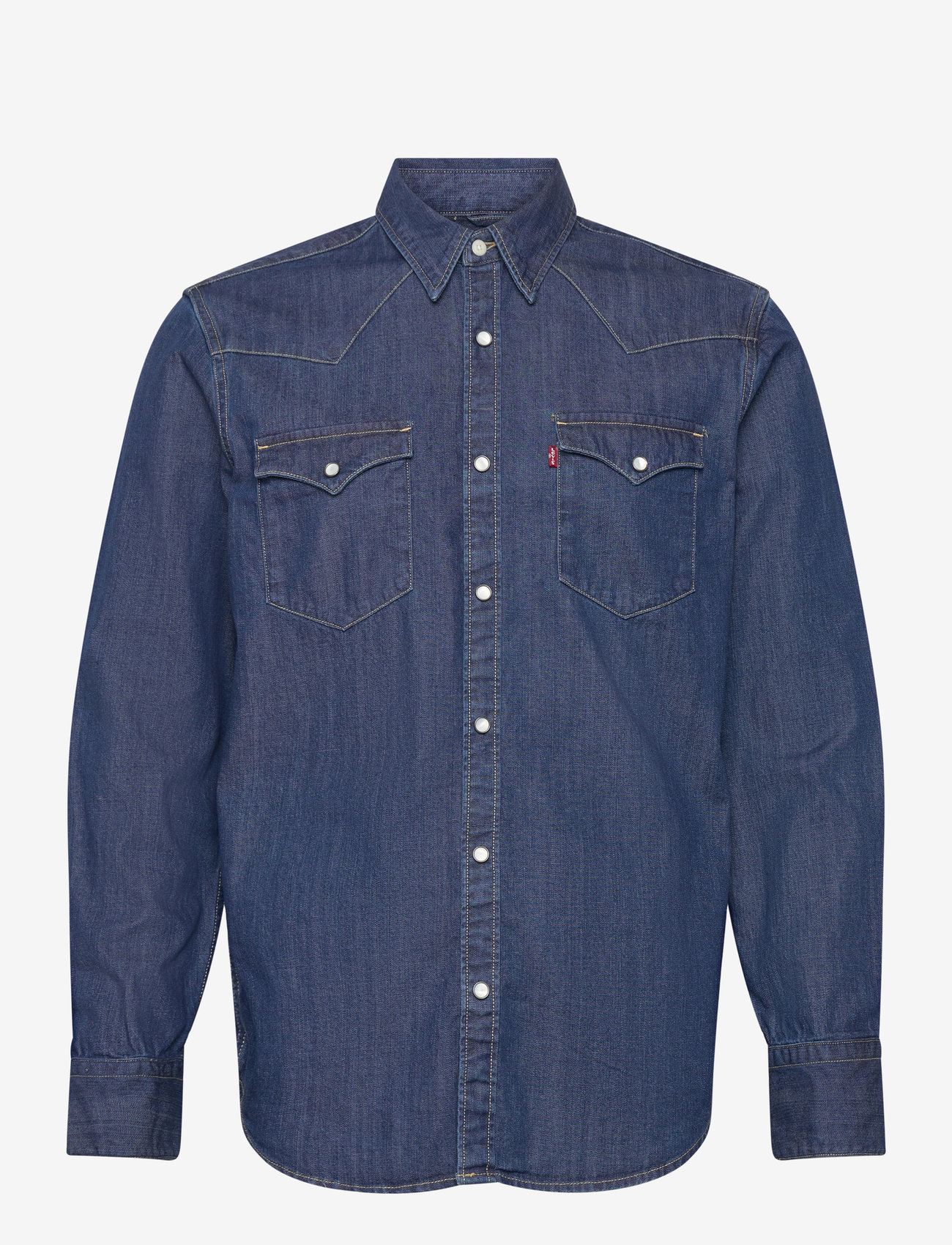 Levi's® - BARSTOW WESTERN STANDARD LOWER - jeanshemden - med indigo - flat finish - 1