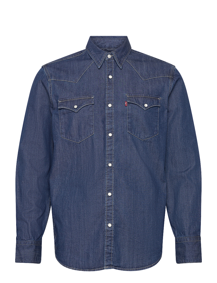 Levi's® - BARSTOW WESTERN STANDARD LOWER - teksasärgid - med indigo - flat finish - 1