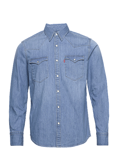 Levi's® BARSTOW WESTERN STANDARD ESTA - Levi's® - LIGHT INDIGO - WORN IN / blue