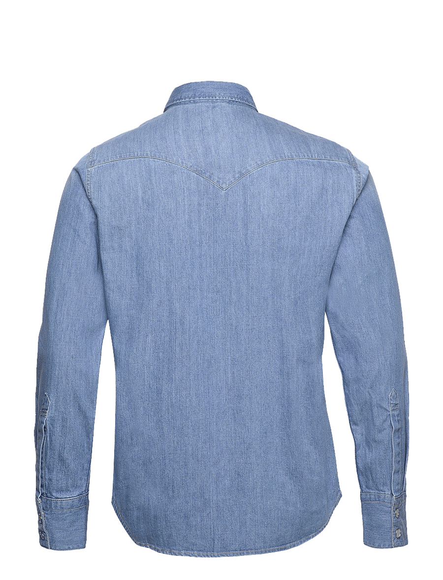 Levi's® - BARSTOW WESTERN STANDARD ESTA - teksasärgid - light indigo - worn in - 2