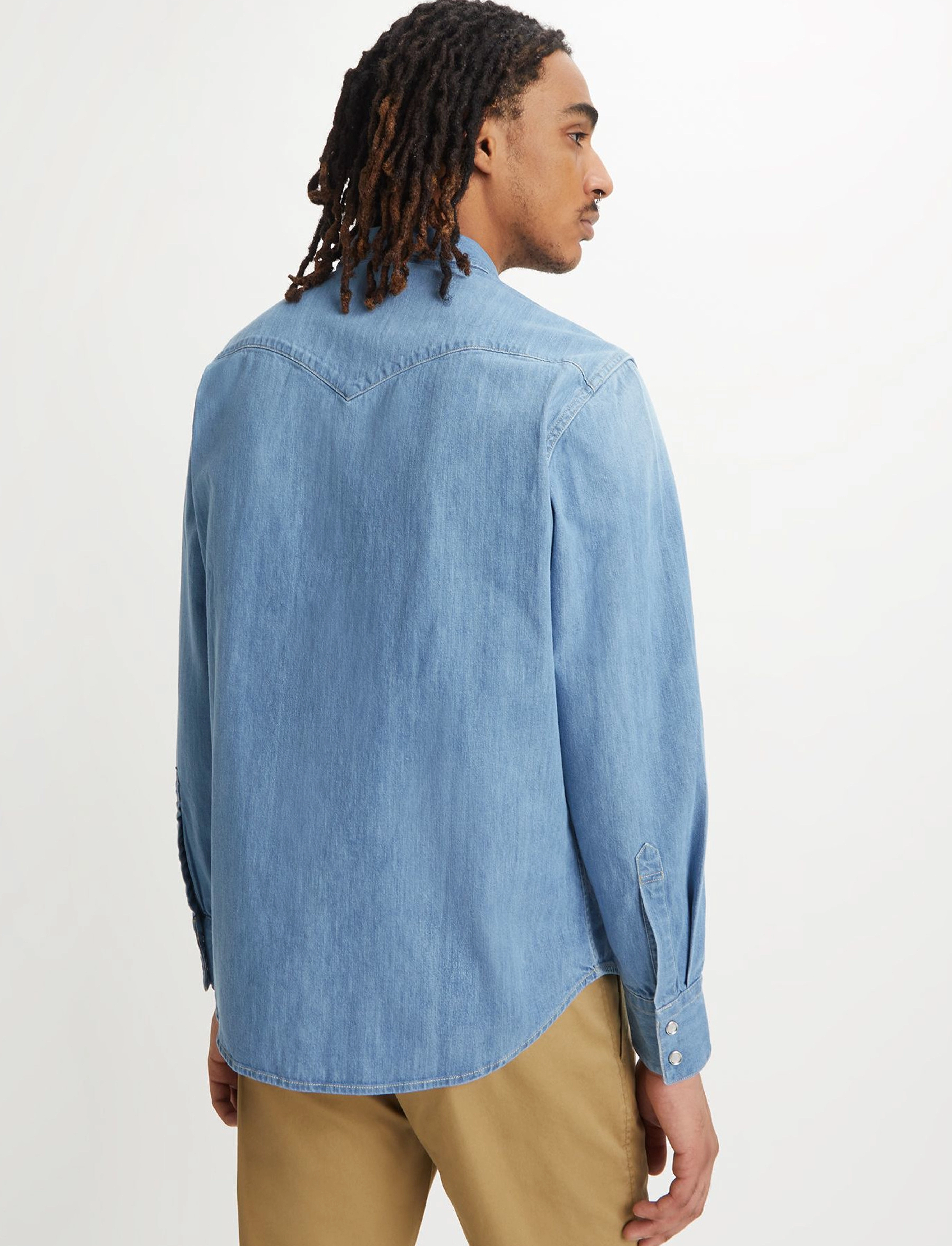 Levi's® - BARSTOW WESTERN STANDARD ESTA - farkkupaidat - light indigo - worn in - 4