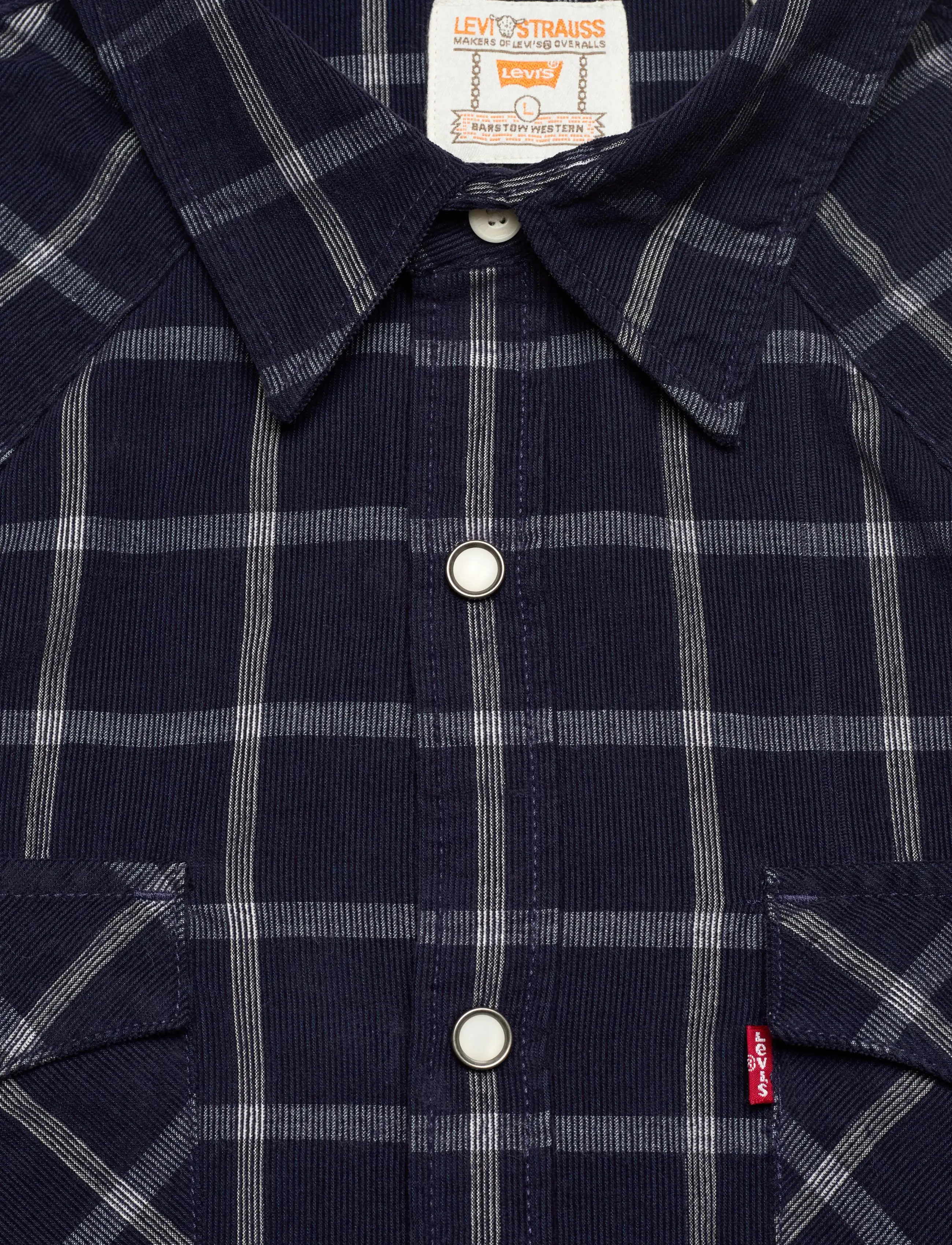 Levi's® - BARSTOW WESTERN STANDARD DORY - med indigo - worn in - 3