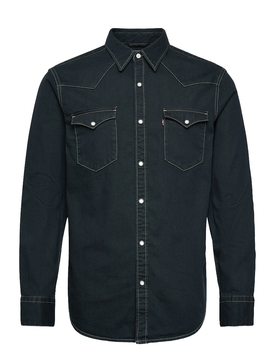 Levi's® - BARSTOW WESTERN STANDARD BEAUT - denim overhemden - blacks - 1