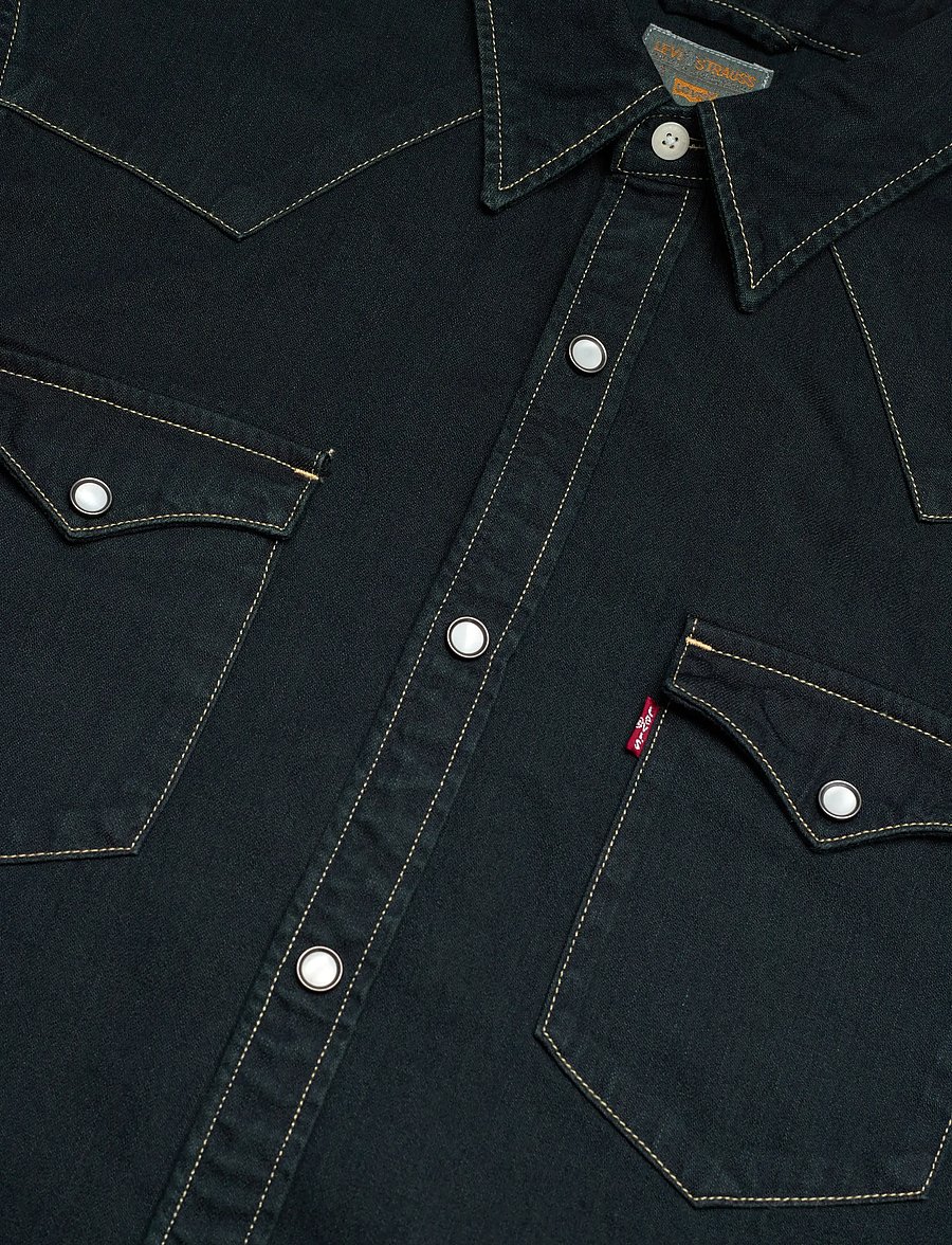 Levi's® - BARSTOW WESTERN STANDARD BEAUT - denim overhemden - blacks - 4