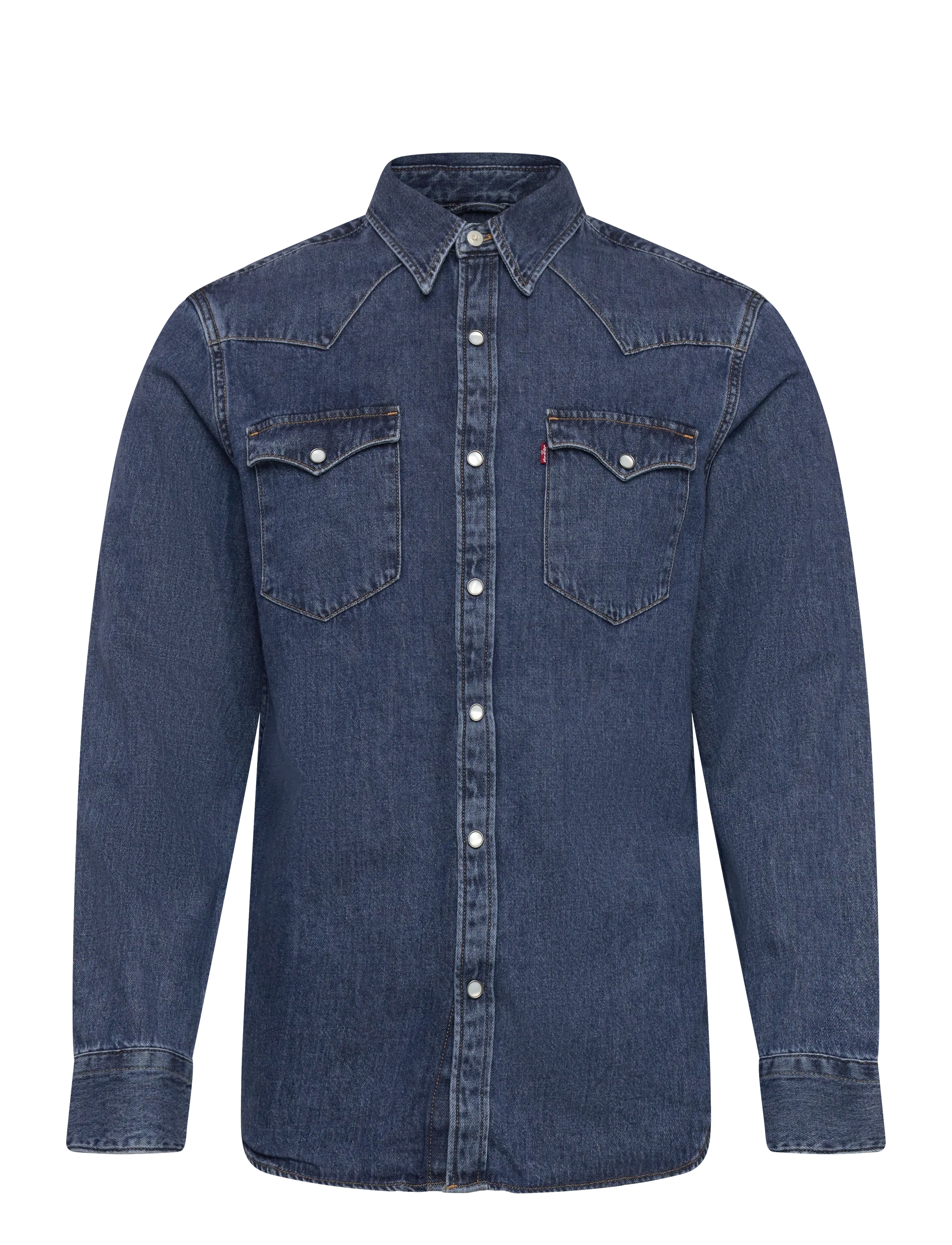 Levi's® BARSTOW WESTERN STANDARD SOLUC - Neuheiten - MED INDIGO - FLAT FINISH / blue