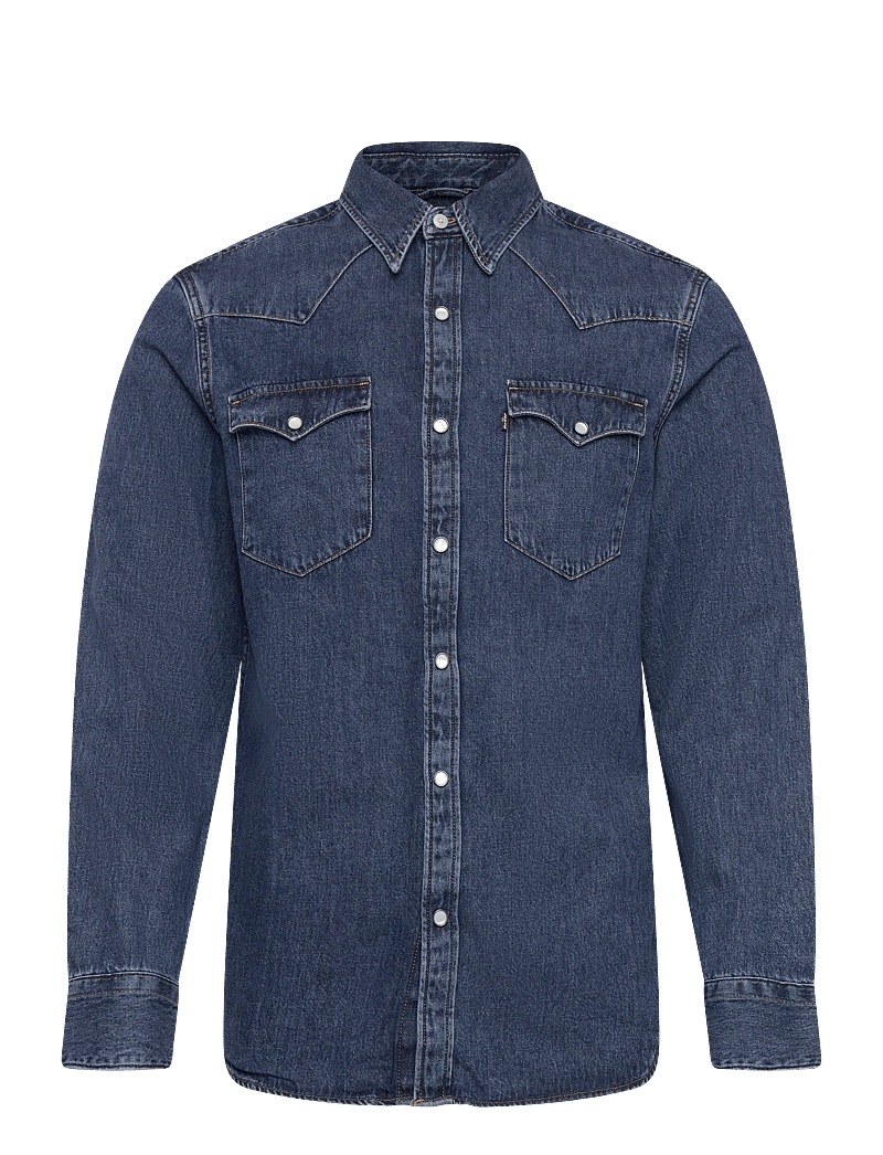 Levi's® - BARSTOW WESTERN STANDARD SOLUC - denimskjorter - med indigo - flat finish - 0