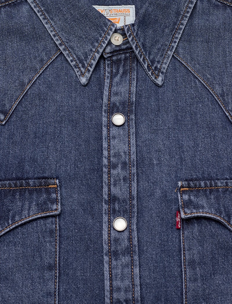 Levi's® - BARSTOW WESTERN STANDARD SOLUC - denimskjorter - med indigo - flat finish - 2