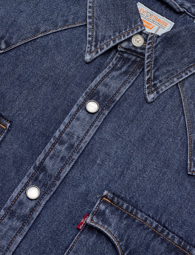 Levi's® - BARSTOW WESTERN STANDARD SOLUC - denimskjorter - med indigo - flat finish - 3