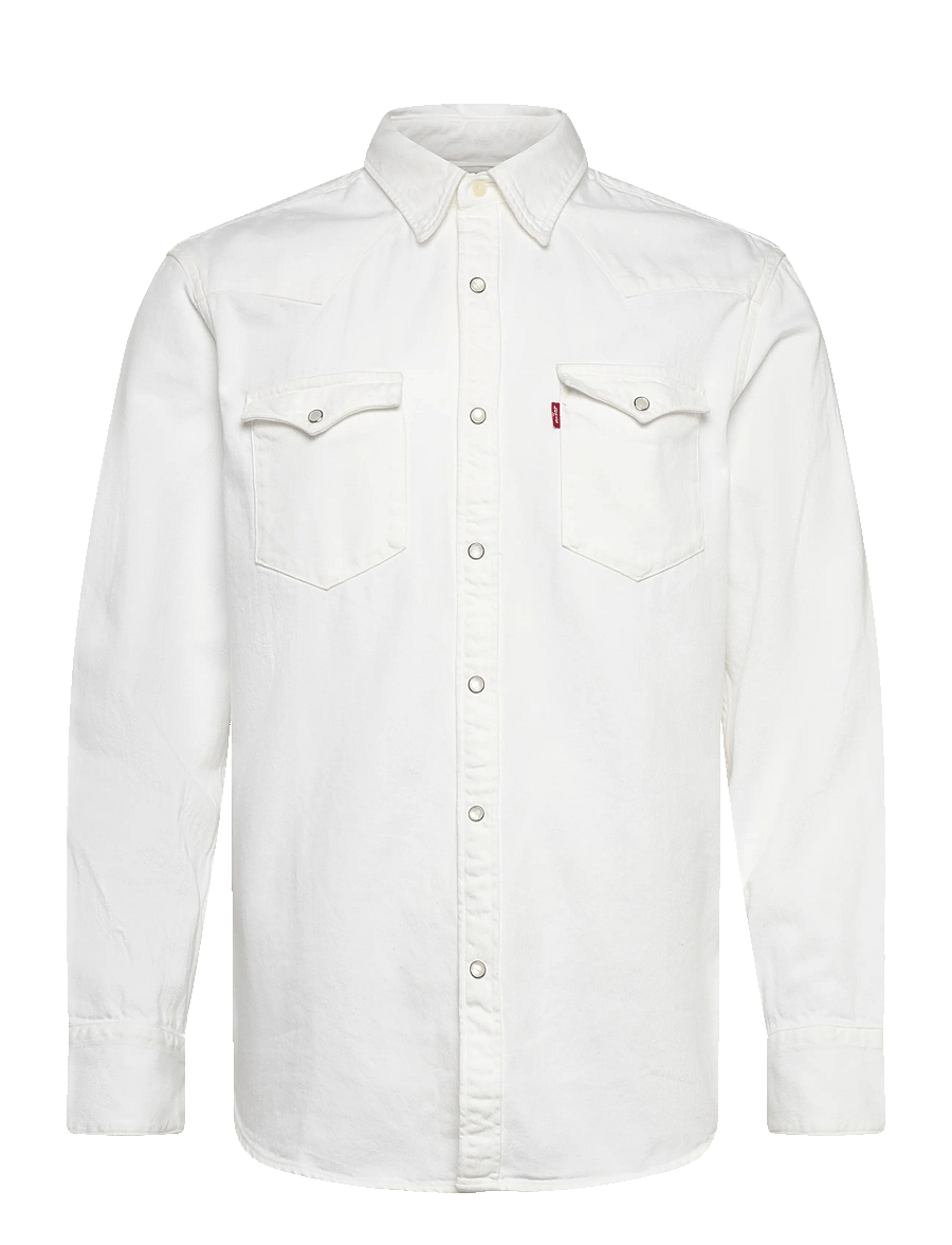 Levi's® - BARSTOW WESTERN STANDARD CLOUD - džinsiniai marškiniai - whites - 1