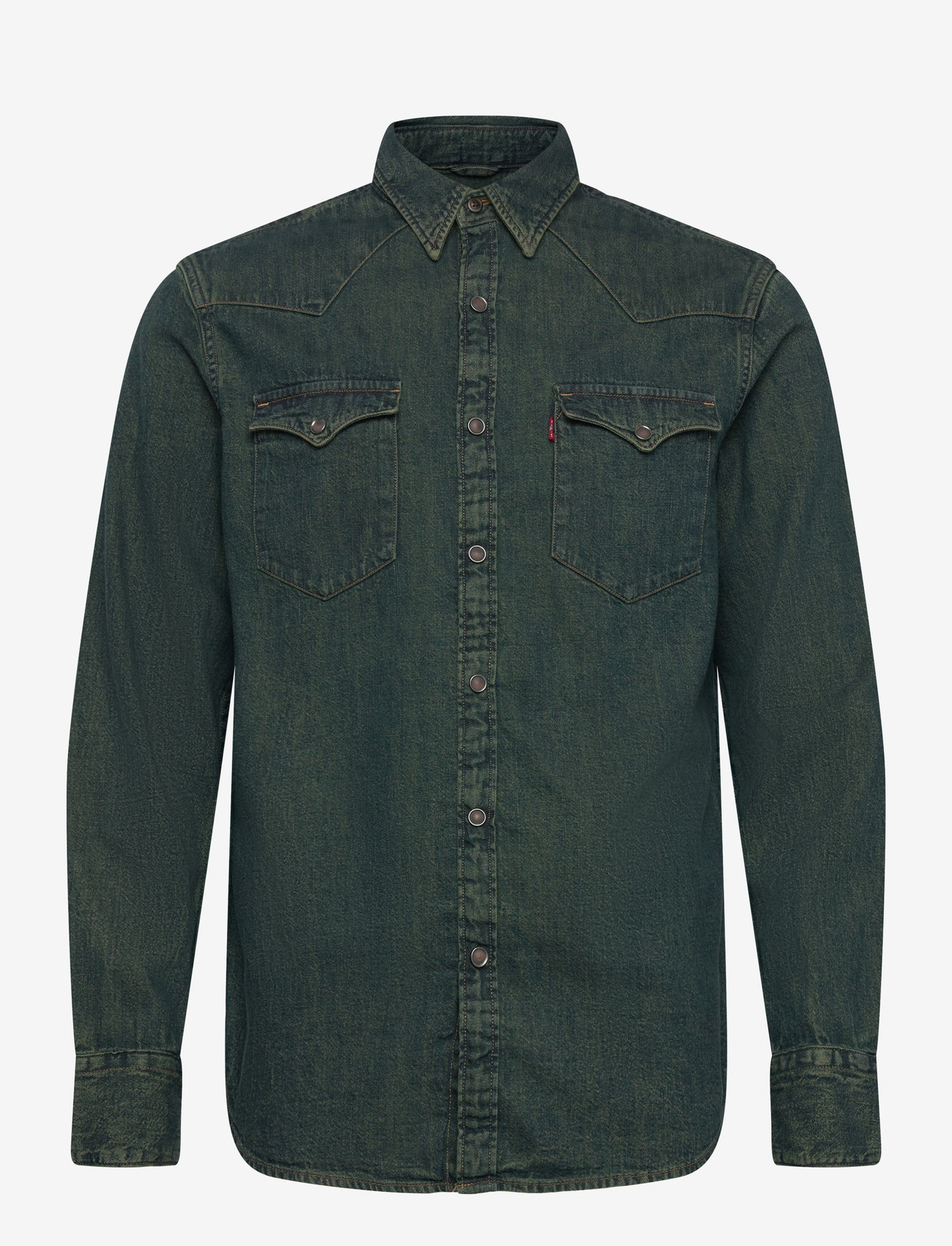 Levi's® - BARSTOW WESTERN STANDARD UNTIL - jeansskjortor - blacks - 0
