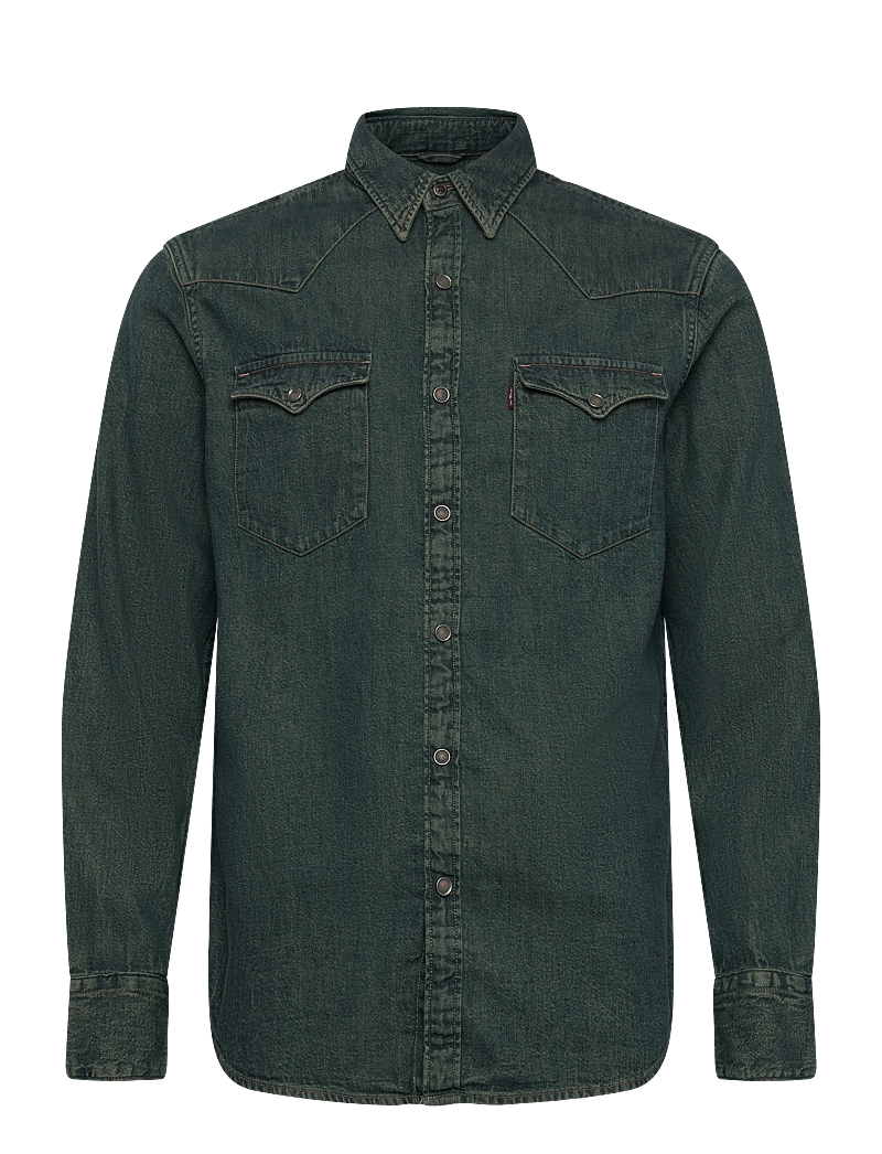 Levi's® - BARSTOW WESTERN STANDARD UNTIL - jeansskjortor - blacks - 0