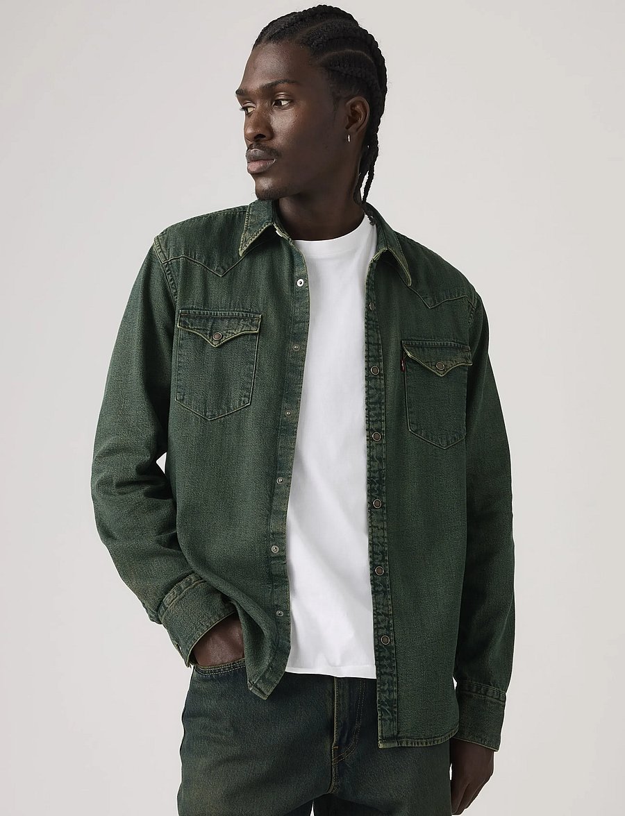 Levi's® - BARSTOW WESTERN STANDARD UNTIL - jeanshemden - blacks - 0