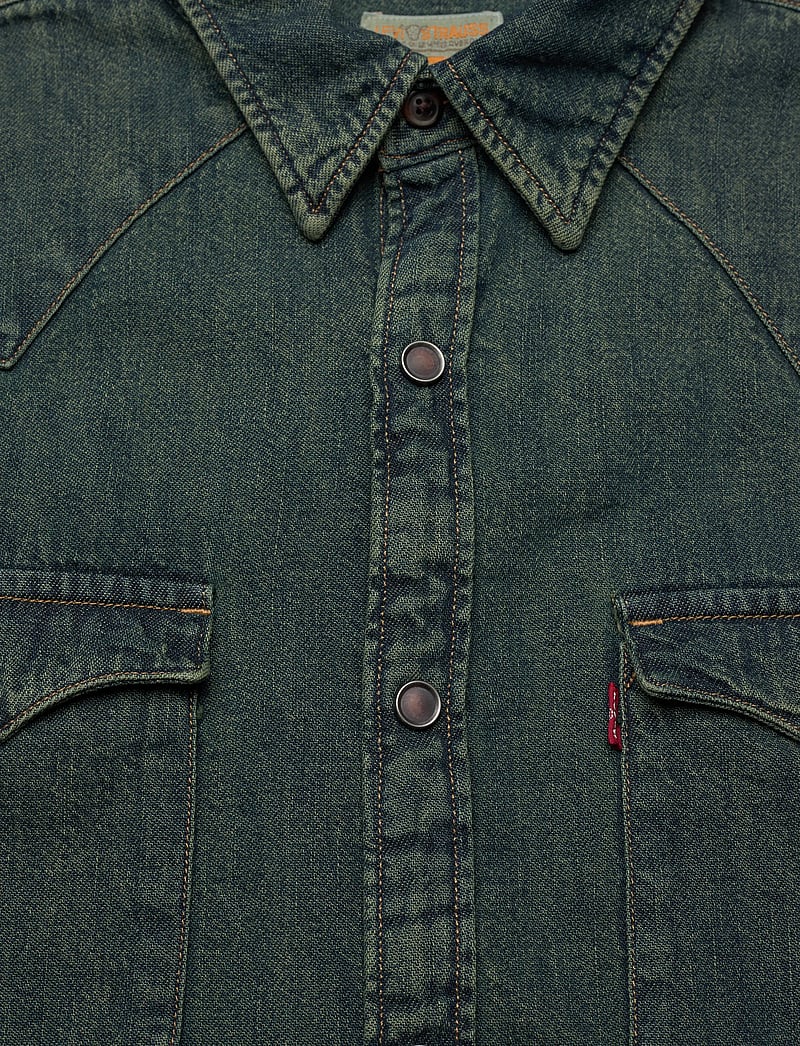 Levi's® - BARSTOW WESTERN STANDARD UNTIL - jeansskjortor - blacks - 2