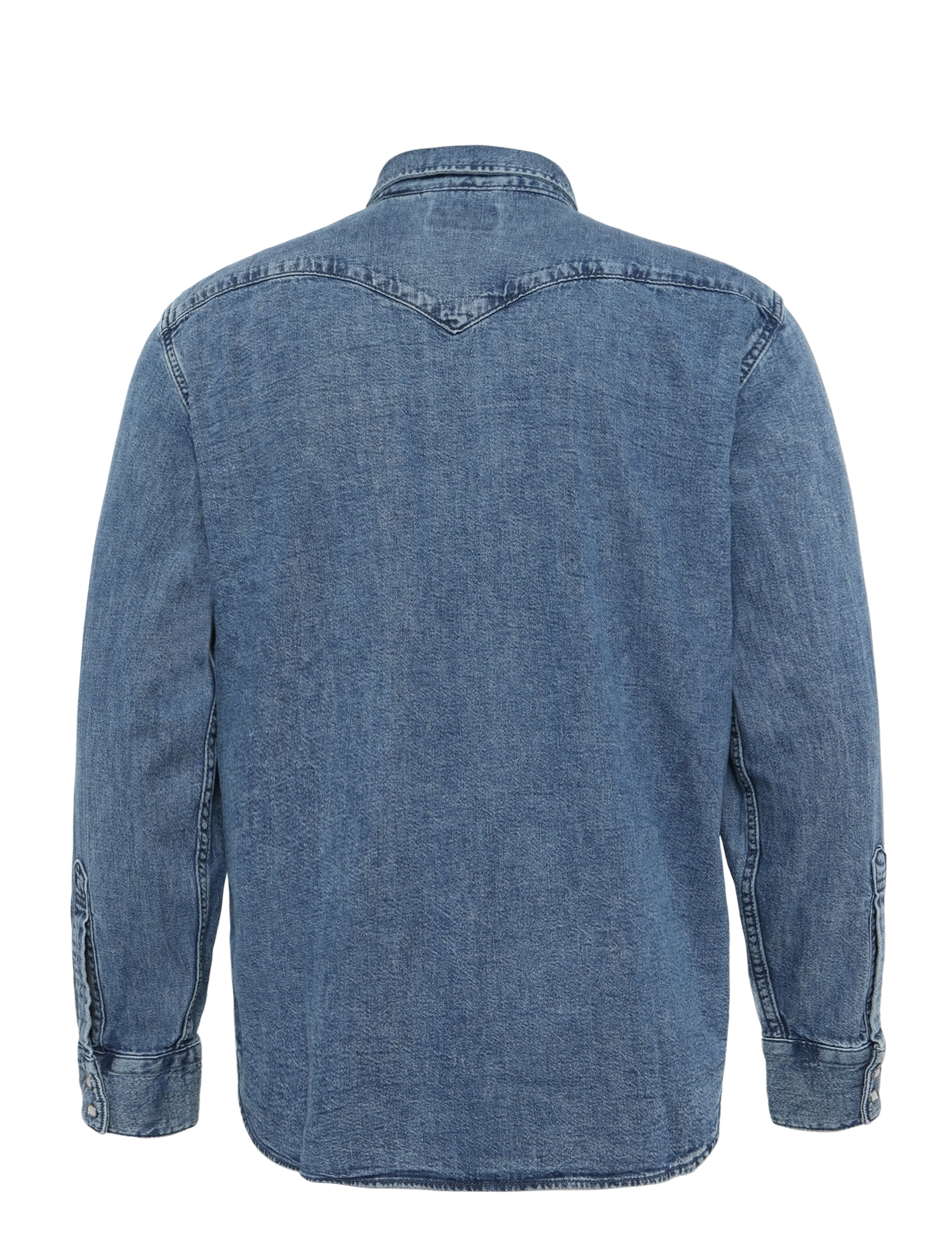Levi's® - BARSTOW WESTERN STANDARD RUSTI - denimskjorter - med indigo - worn in - 2
