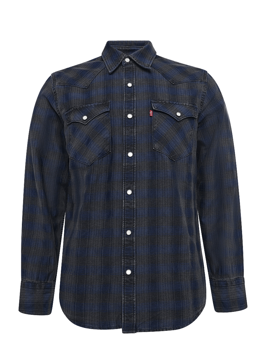Levi's® - BARSTOW WESTERN STANDARD PIER - rutiga skjortor - blues - 0