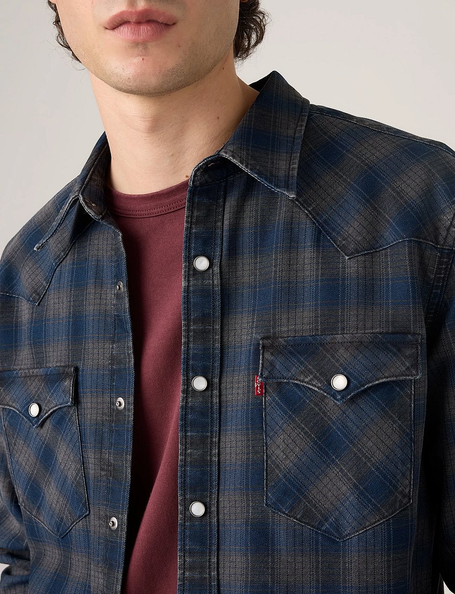 Levi's® - BARSTOW WESTERN STANDARD PIER - karierte hemden - blues - 3