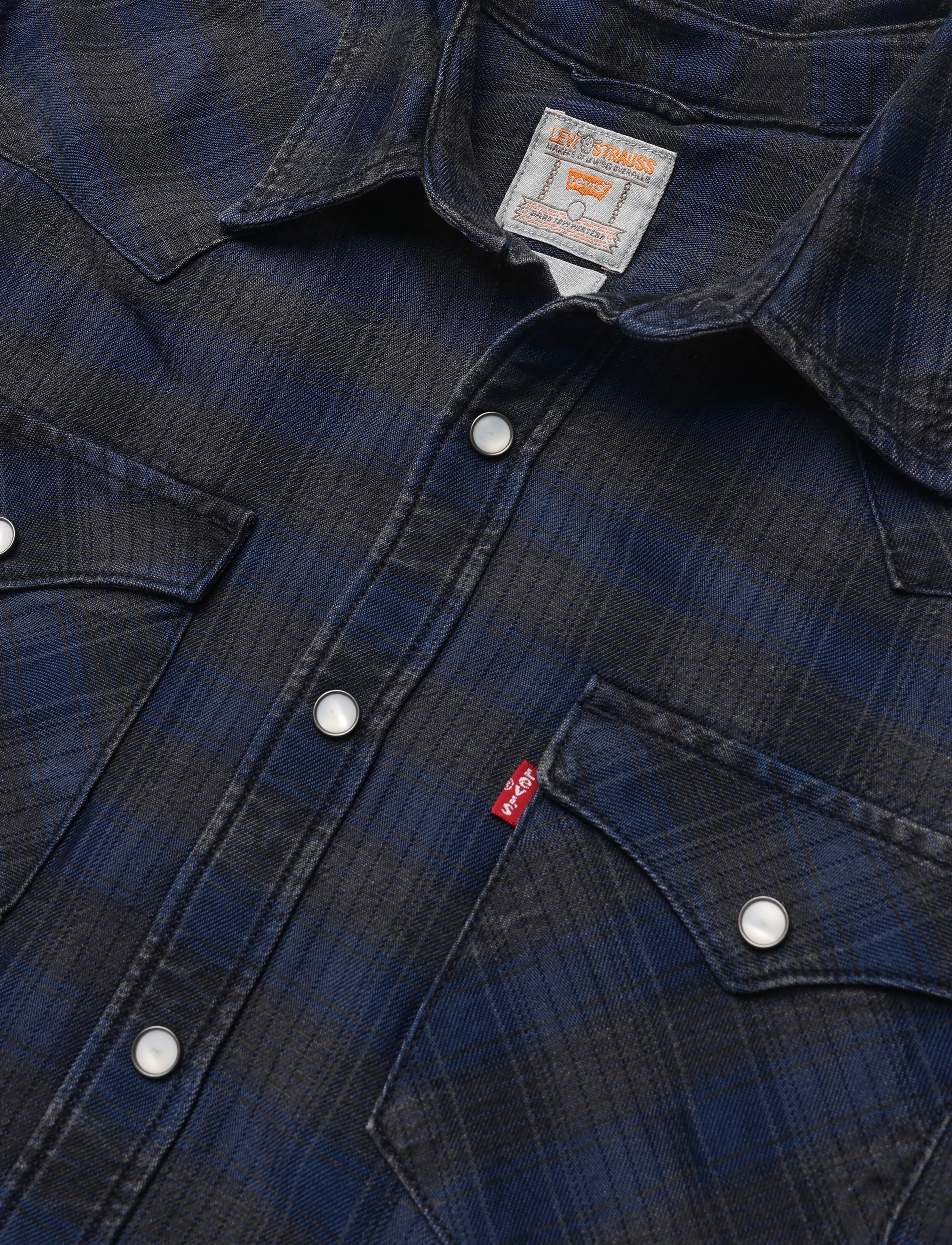 Levi's® - BARSTOW WESTERN STANDARD PIER - rutiga skjortor - blues - 2
