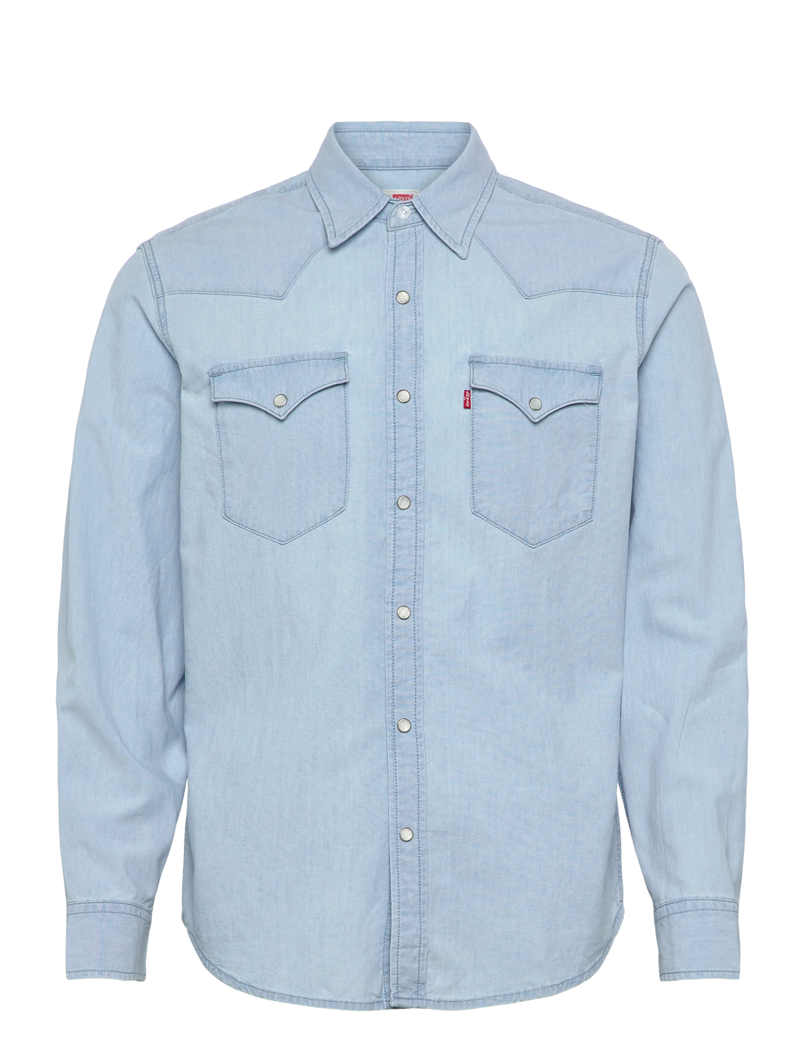 Levi's® CLASSIC WESTERN STANDARD EVERG - Denimskjorter - LIGHT INDIGO - FLAT FINIS / blue