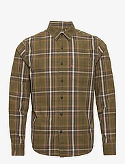 LEVI´S Men - SUNSET 1 POCKET STANDARD BAYAN - checkered shirts - greens - 0