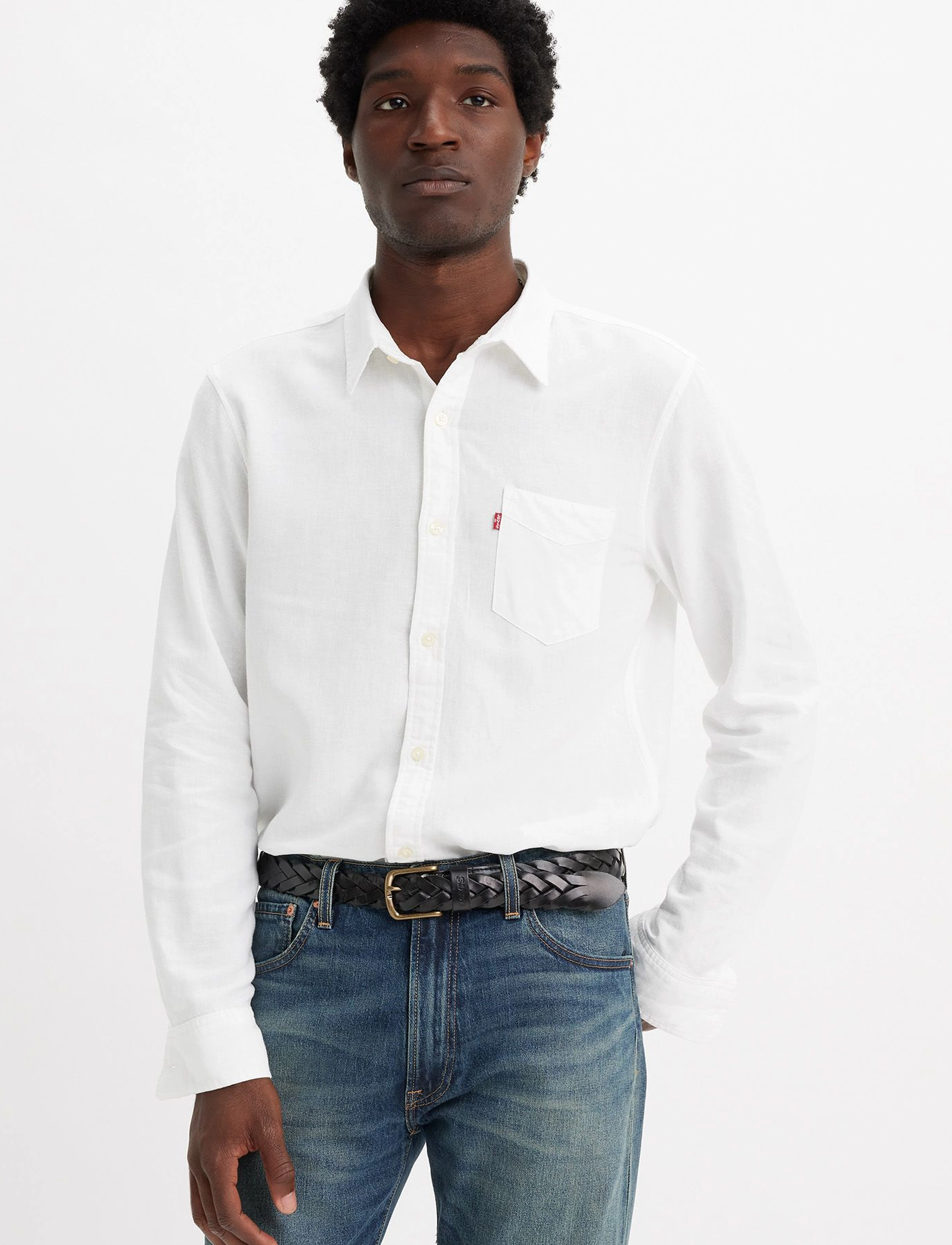Levi's Sunset 1 Pocket Standard Brigh, XXL, Skjorter > Afslappet, Herre