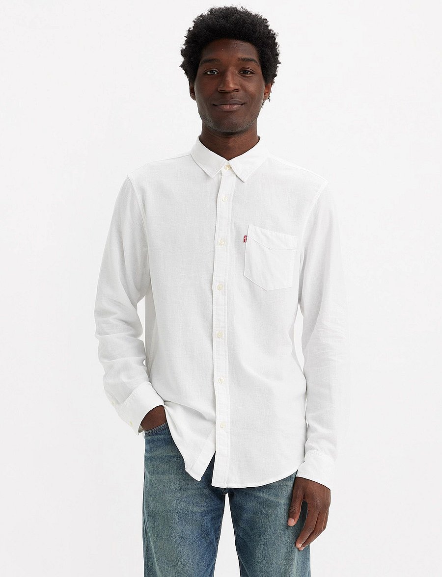 Levi's® - SUNSET 1 POCKET STANDARD BRIGH - vabaajasärgid - neutrals - 3