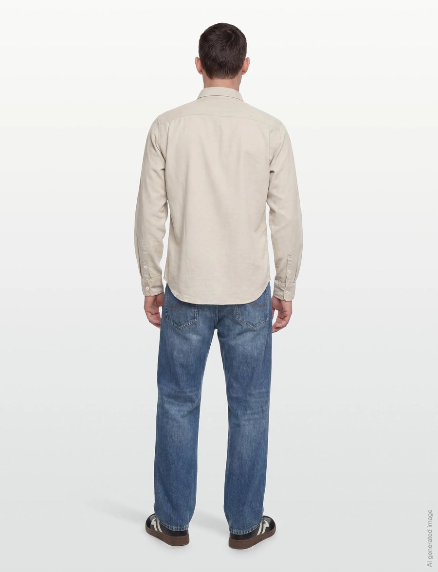 Levi's® - SUNSET 1 POCKET STANDARD PUMIC - leinenhemden - neutrals - 4