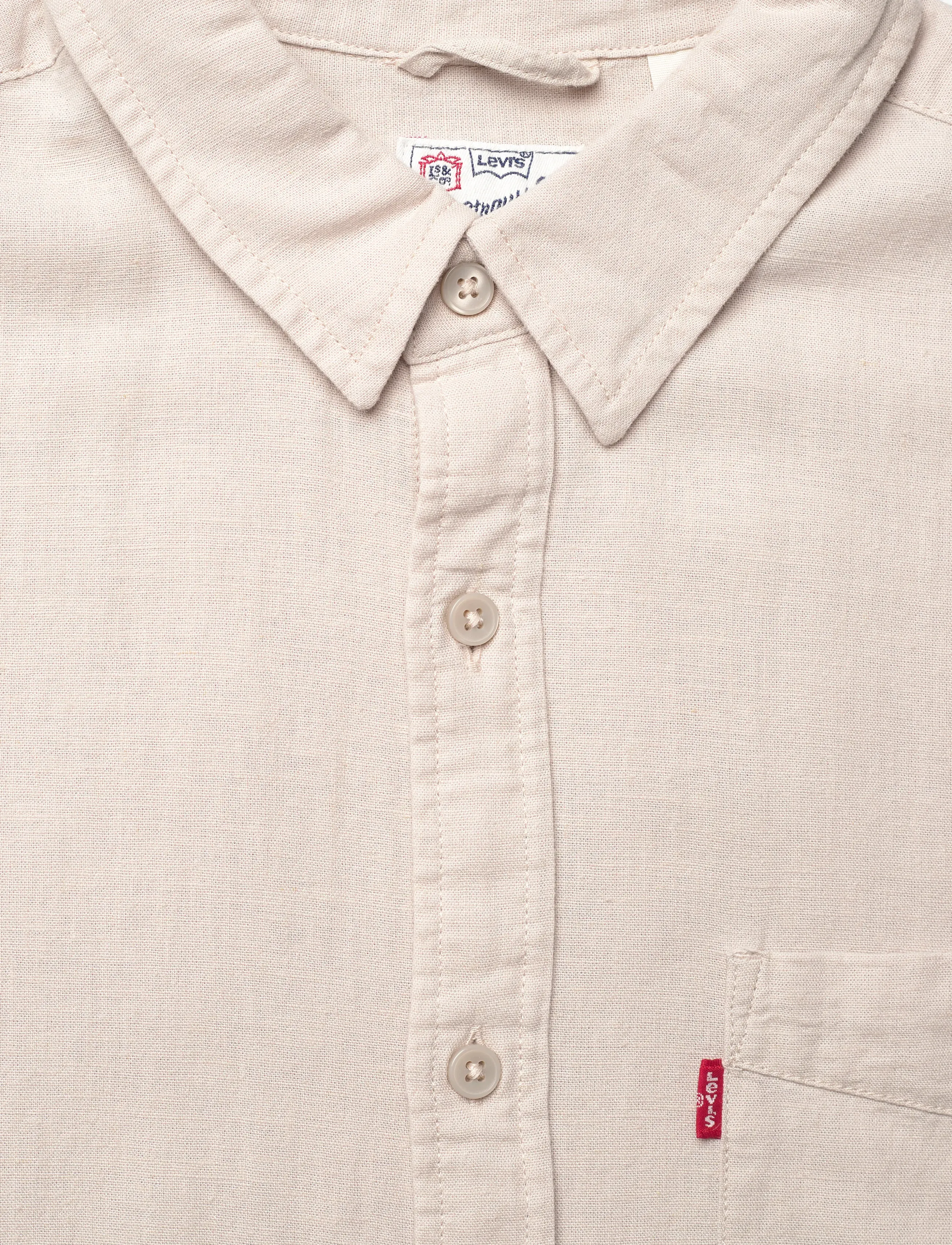 Levi's® - SUNSET 1 POCKET STANDARD PUMIC - lininiai marškiniai - neutrals - 5