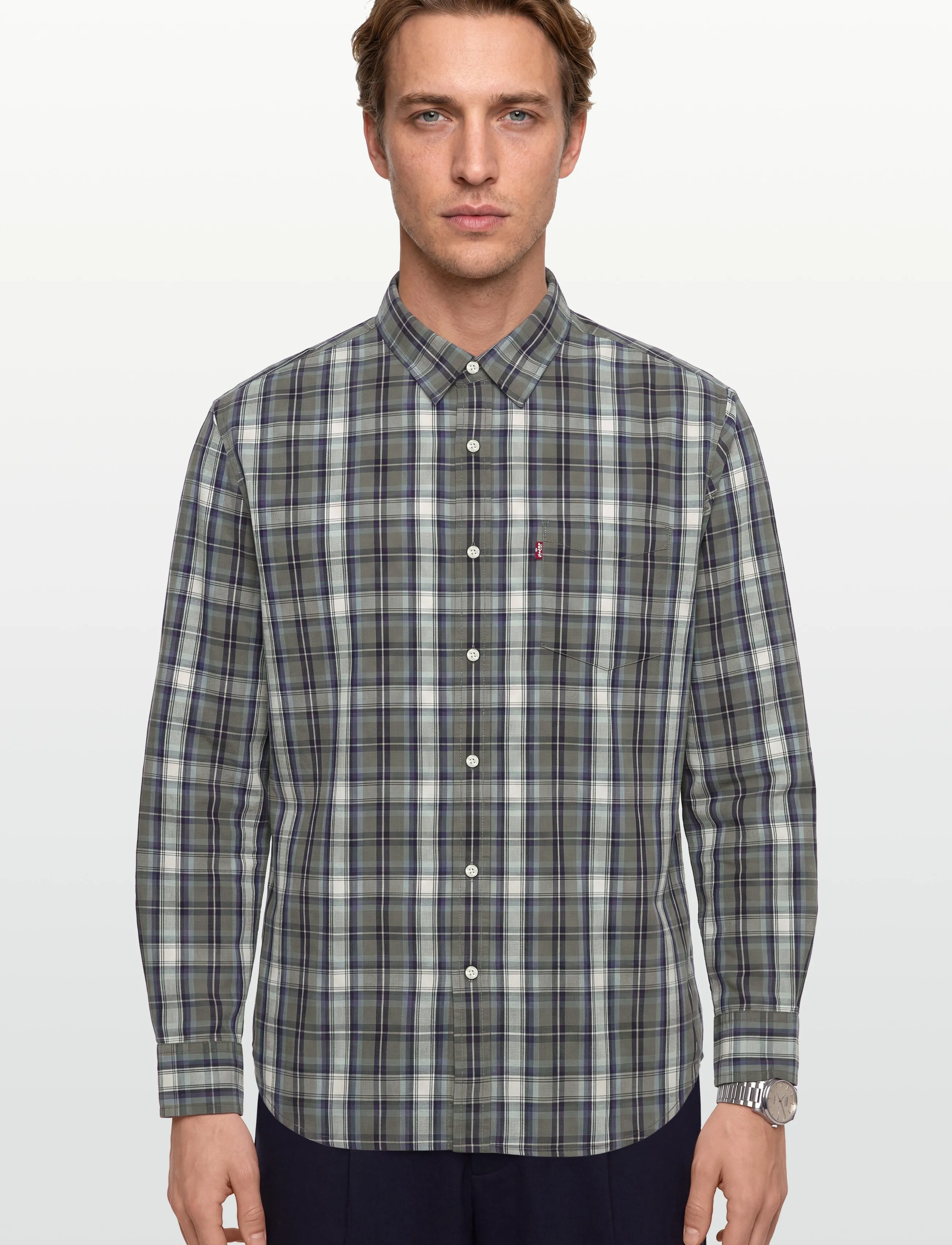 Levi's® - SUNSET 1 POCKET STANDARD JENIL - checkered shirts - multi-color - 3
