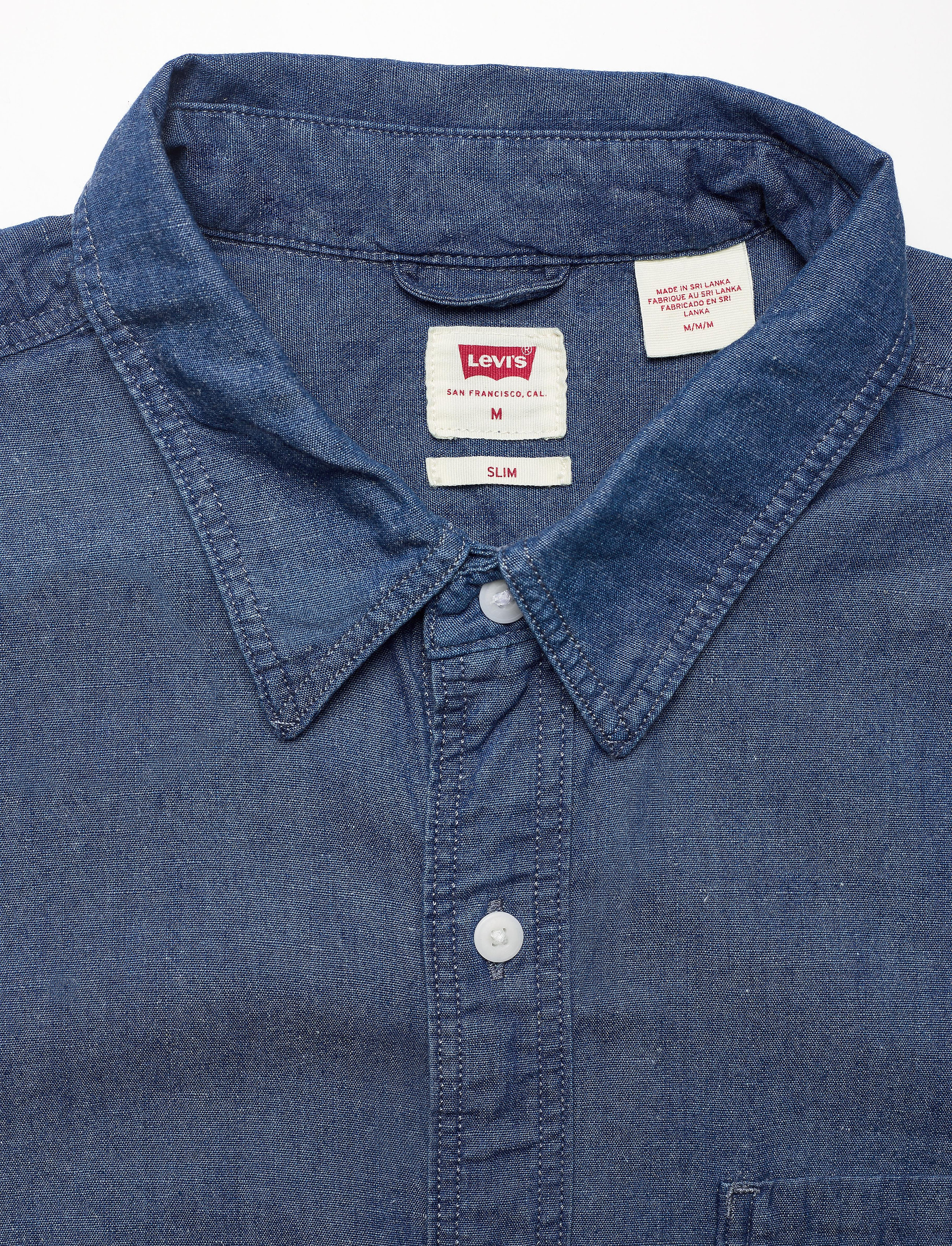LEVI´S Men - SUNSET 1 PKT SLIM ECOVERA CHAM - med indigo - flat finish - 2