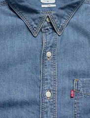 LEVI´S Men - SUNSET 1 PKT SLIM COTTON TENCE - jeansskjortor - med indigo - flat finish - 2