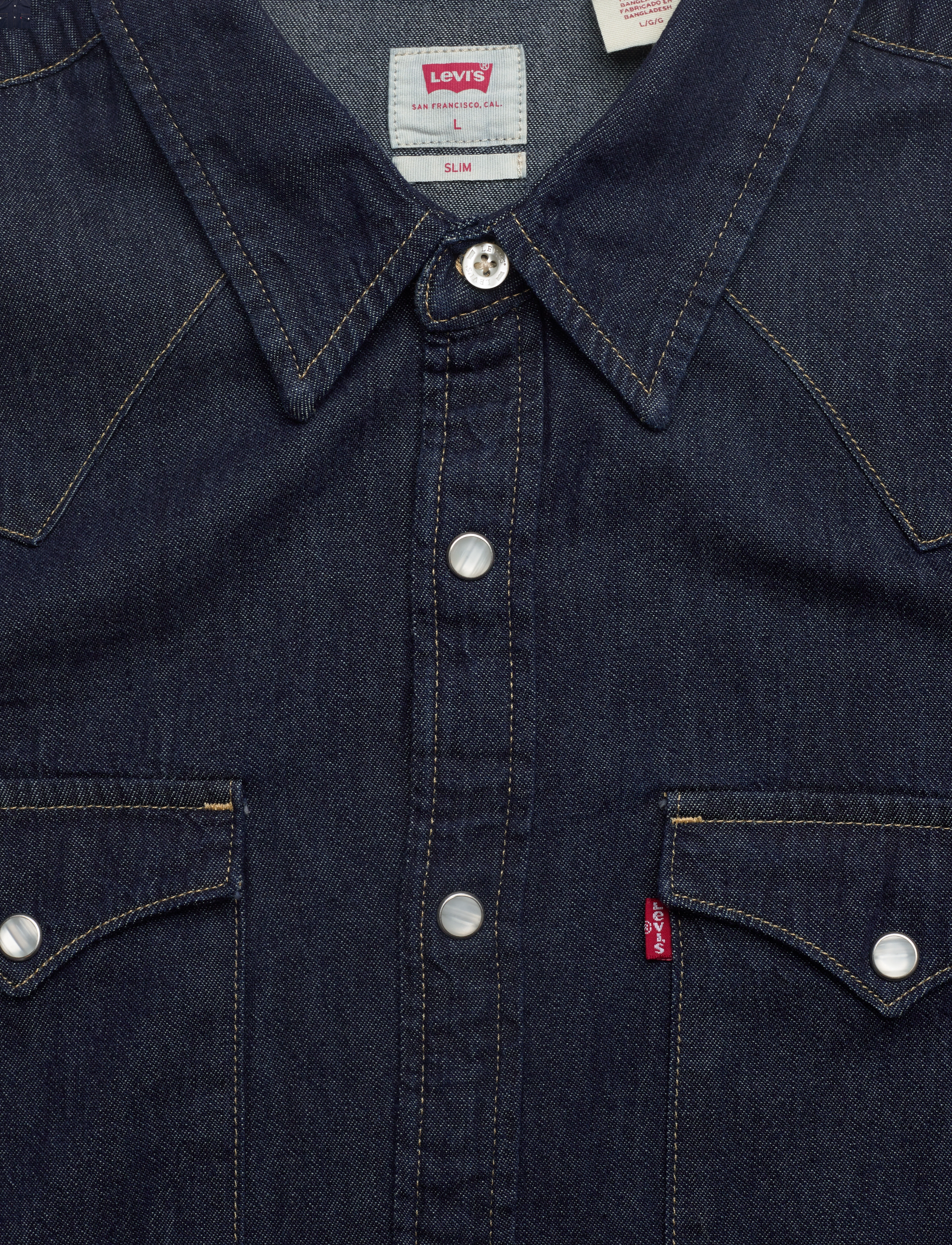 LEVI´S Men - CLASSIC WESTERN SLIM RED CAST RINSE TAK - blues - 2