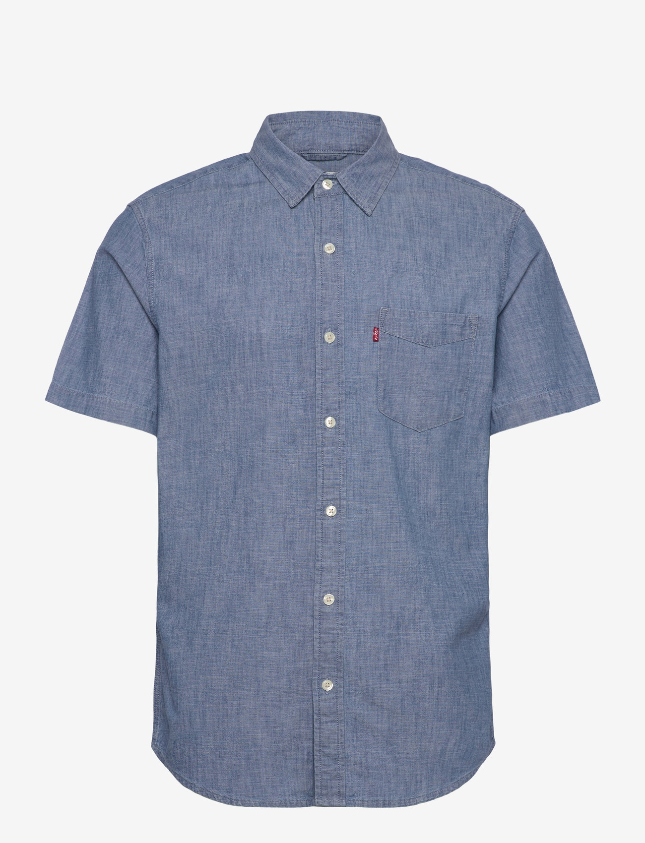 Levi's® - S/S SUNSET 1 PKT STANDRD SEBAS - krótki rękaw - light indigo - flat finis - 1
