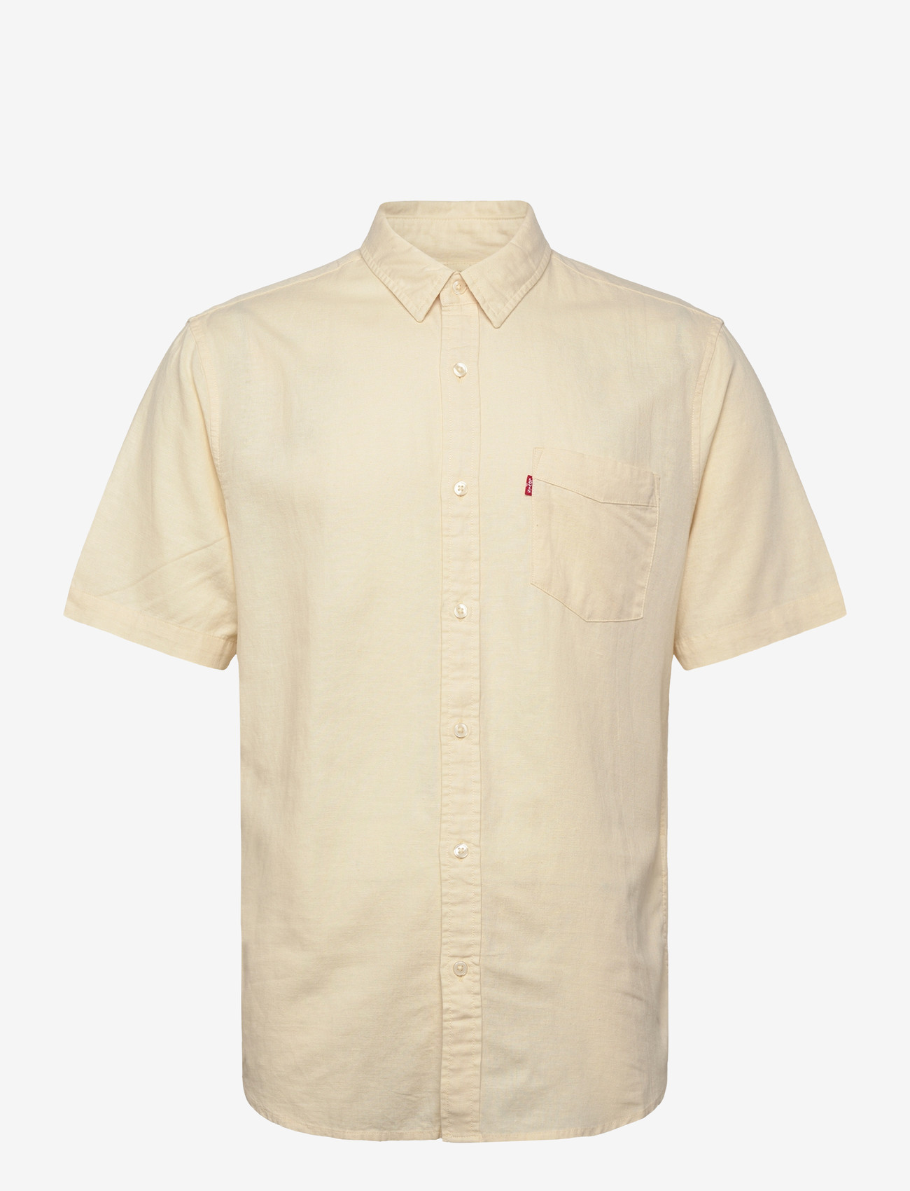 Levi's® - S/S SUNSET 1 PKT STANDRD RUTAB - kortærmede skjorter - neutrals - 1