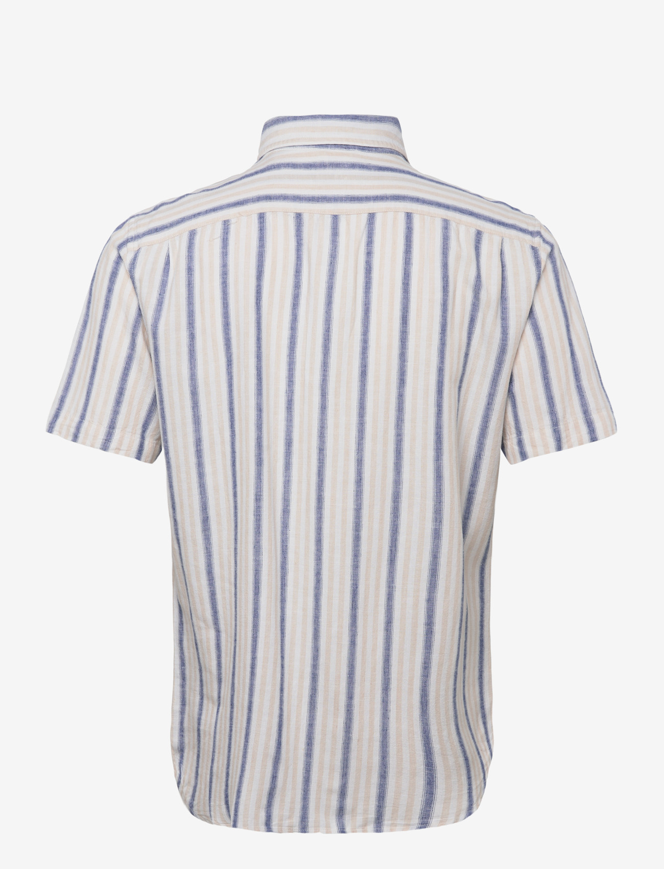 Levi's® - S/S SUNSET 1 PKT STANDRD GIO S - stribede skjorter - neutrals - 1