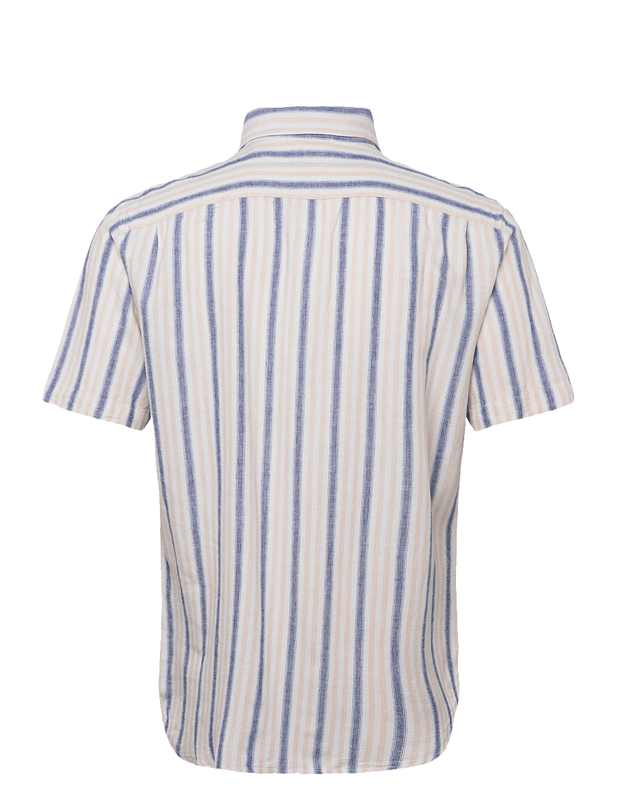 Levi's® - S/S SUNSET 1 PKT STANDRD GIO S - gestreifte hemden - neutrals - 1
