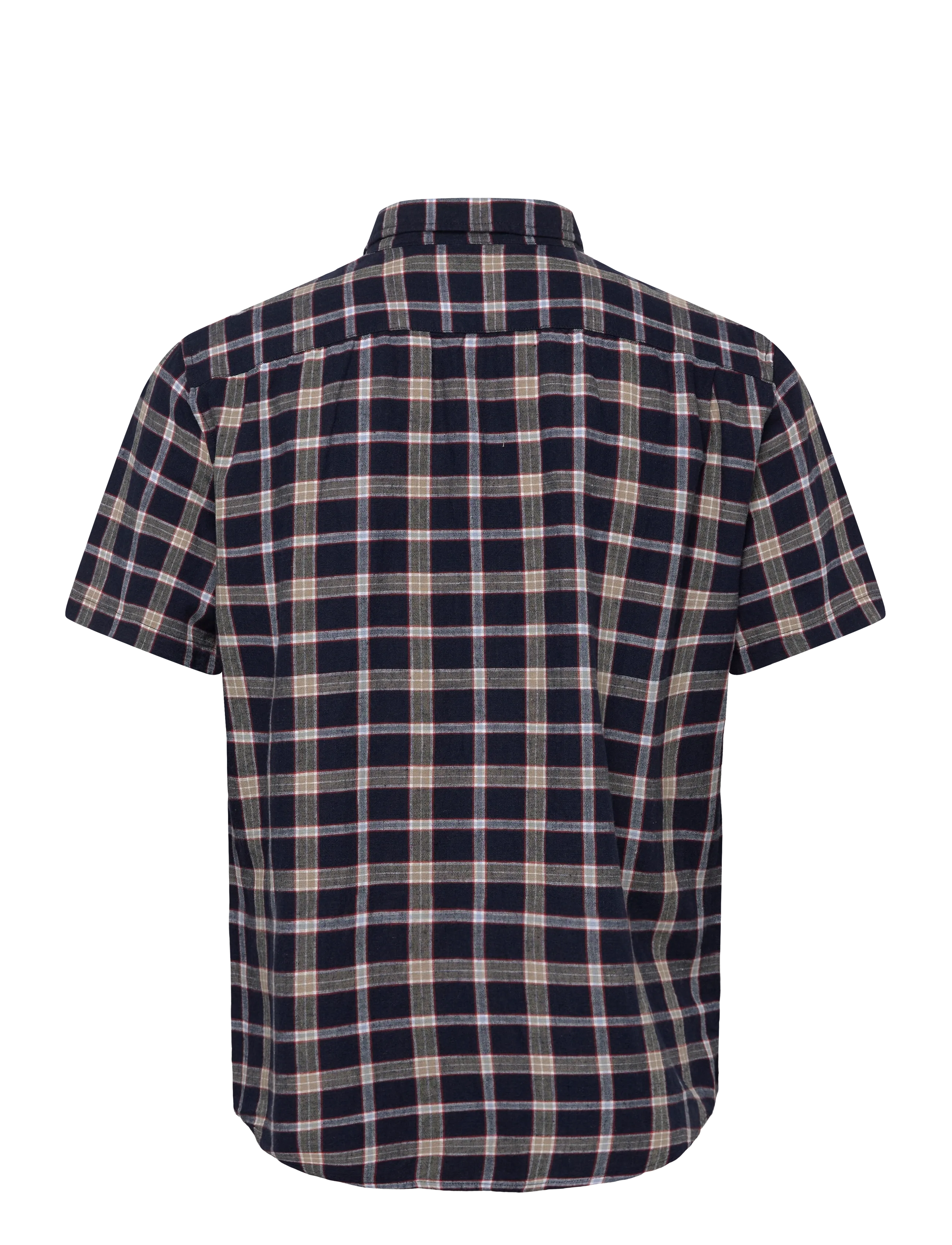 Levi's® - S/S SUNSET 1 PKT STANDRD BLUES - short-sleeved shirts - s/s sunset 1 pkt standrd sintra plaid v2 dress blues cotton linen - 1