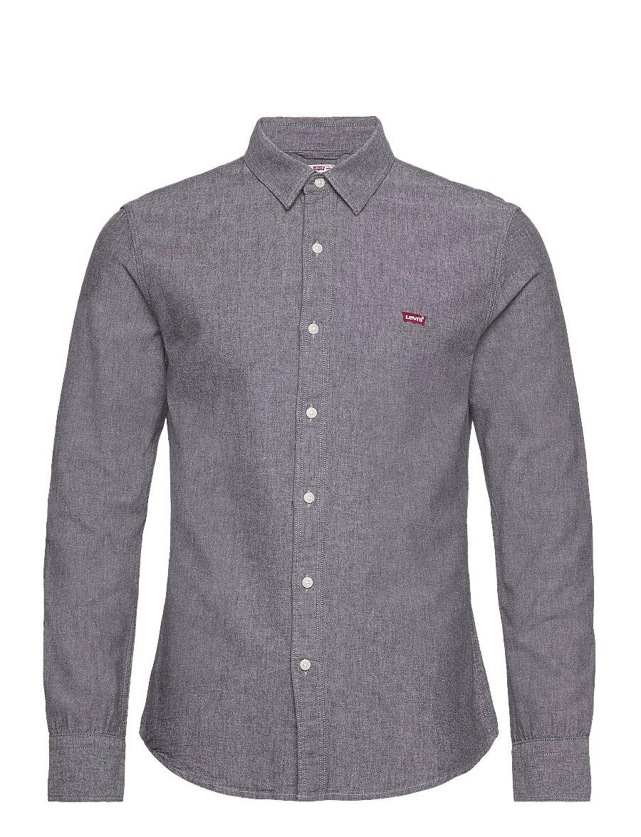 Levi's® - LS BATTERY HM SHIRT SLIM BLACK - blacks - 1