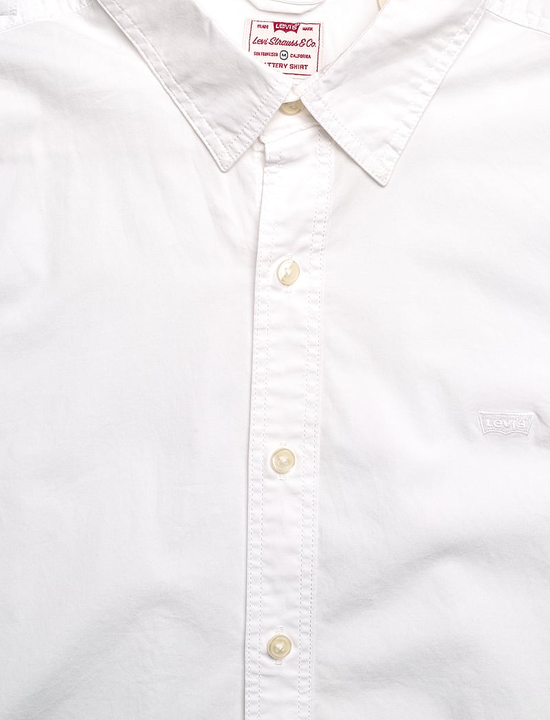 Levi's® - LS BATTERY HM SHIRT SLIM BRIGH - vabaajasärgid - whites - 5
