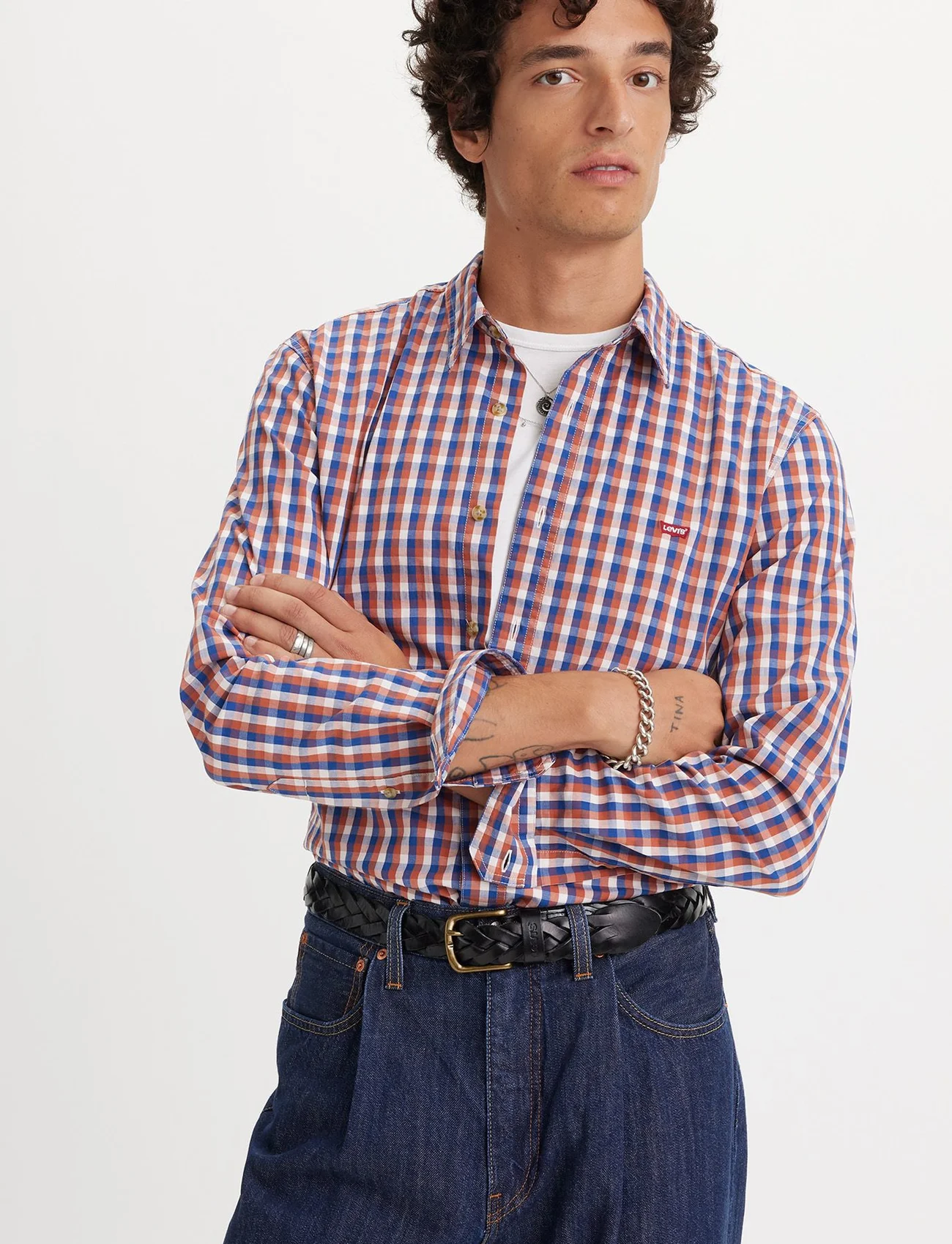 LEVI´S Men - LS BATTERY HM SHIRT SLIM APOLL - casual overhemden - multi-color - 0